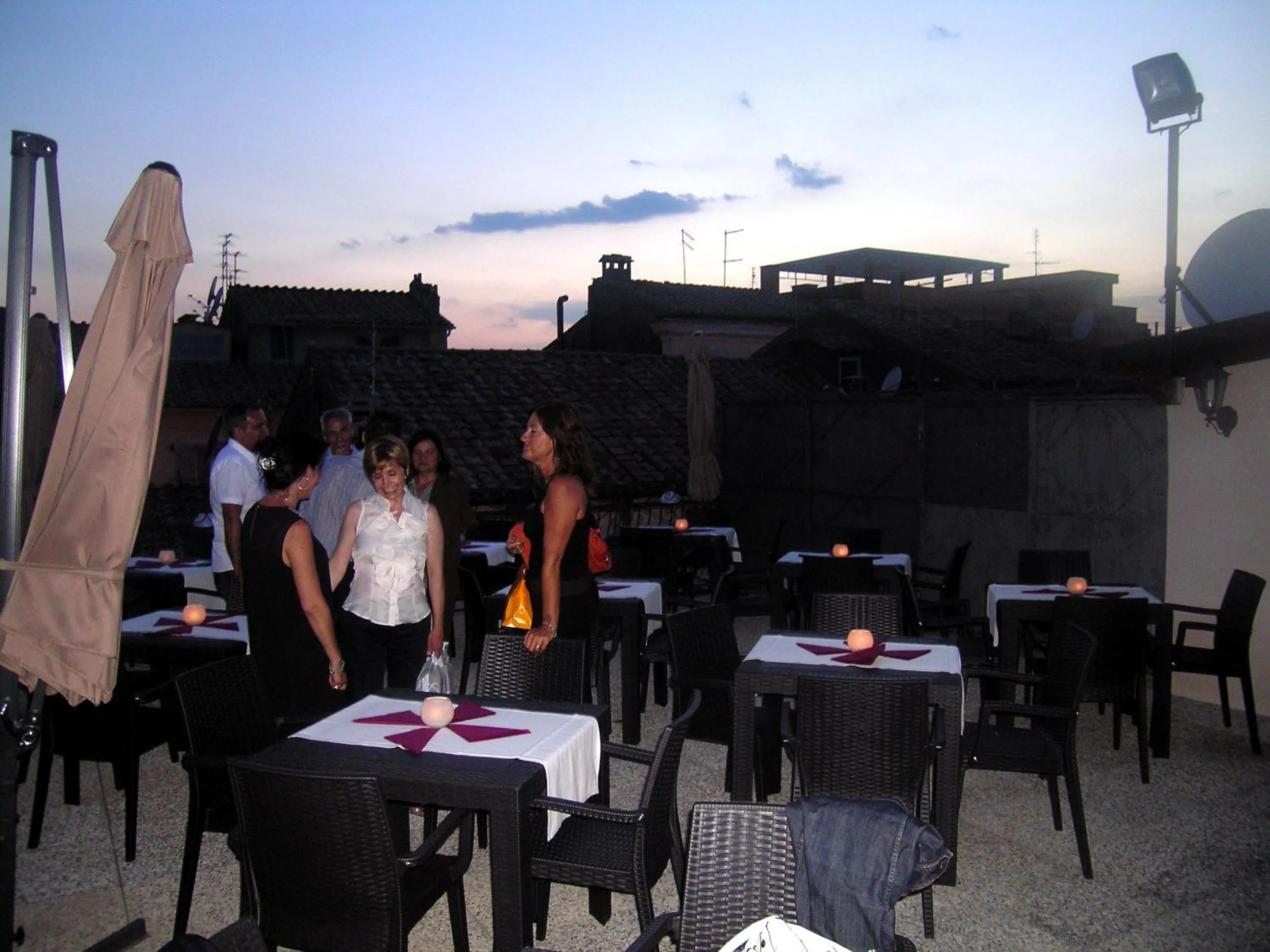 Evening entertainment in Hotel Castel Gandolfo