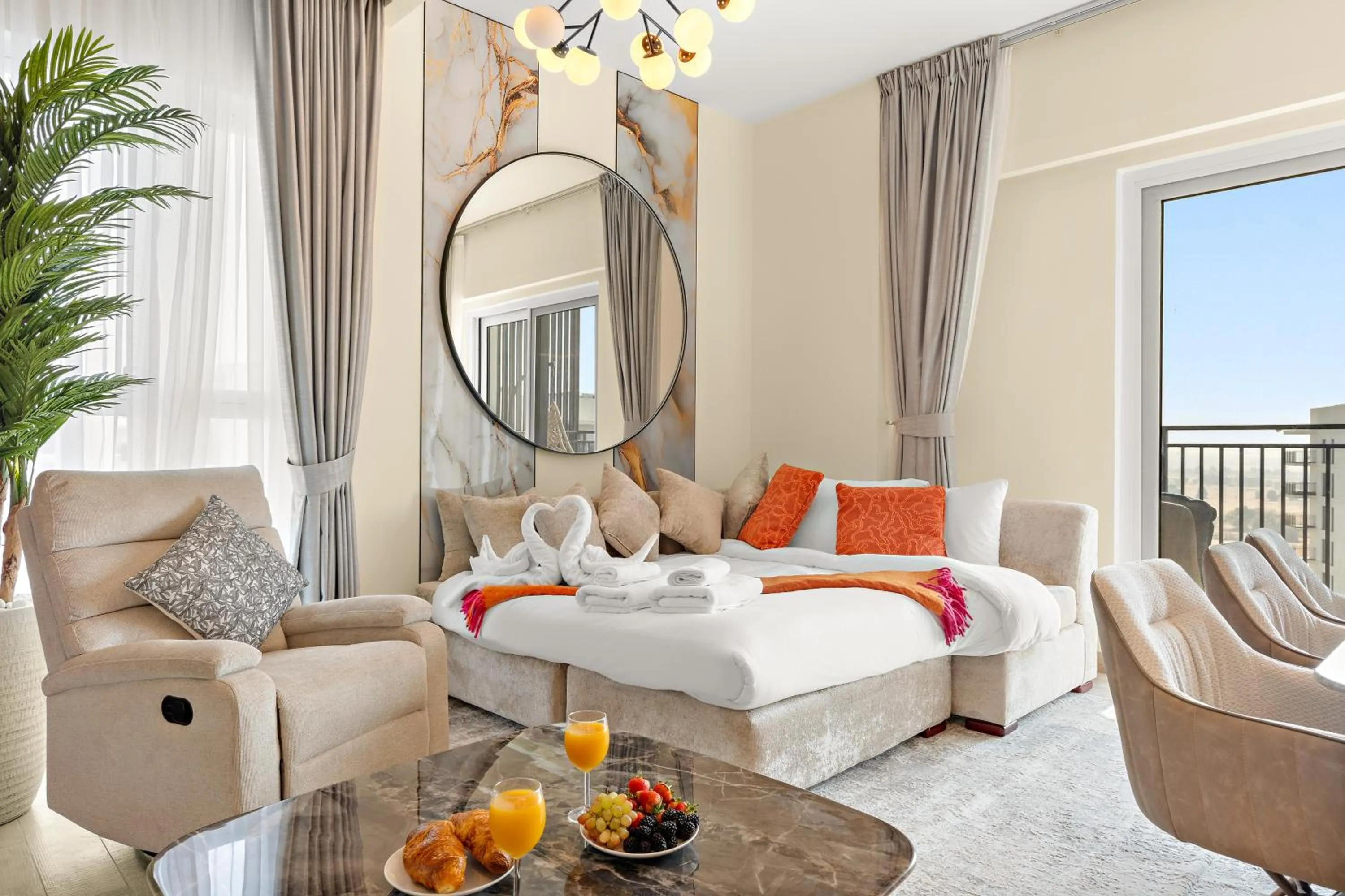 Bed in Desert Key - Perfectly Located Yas Island Premier Apts