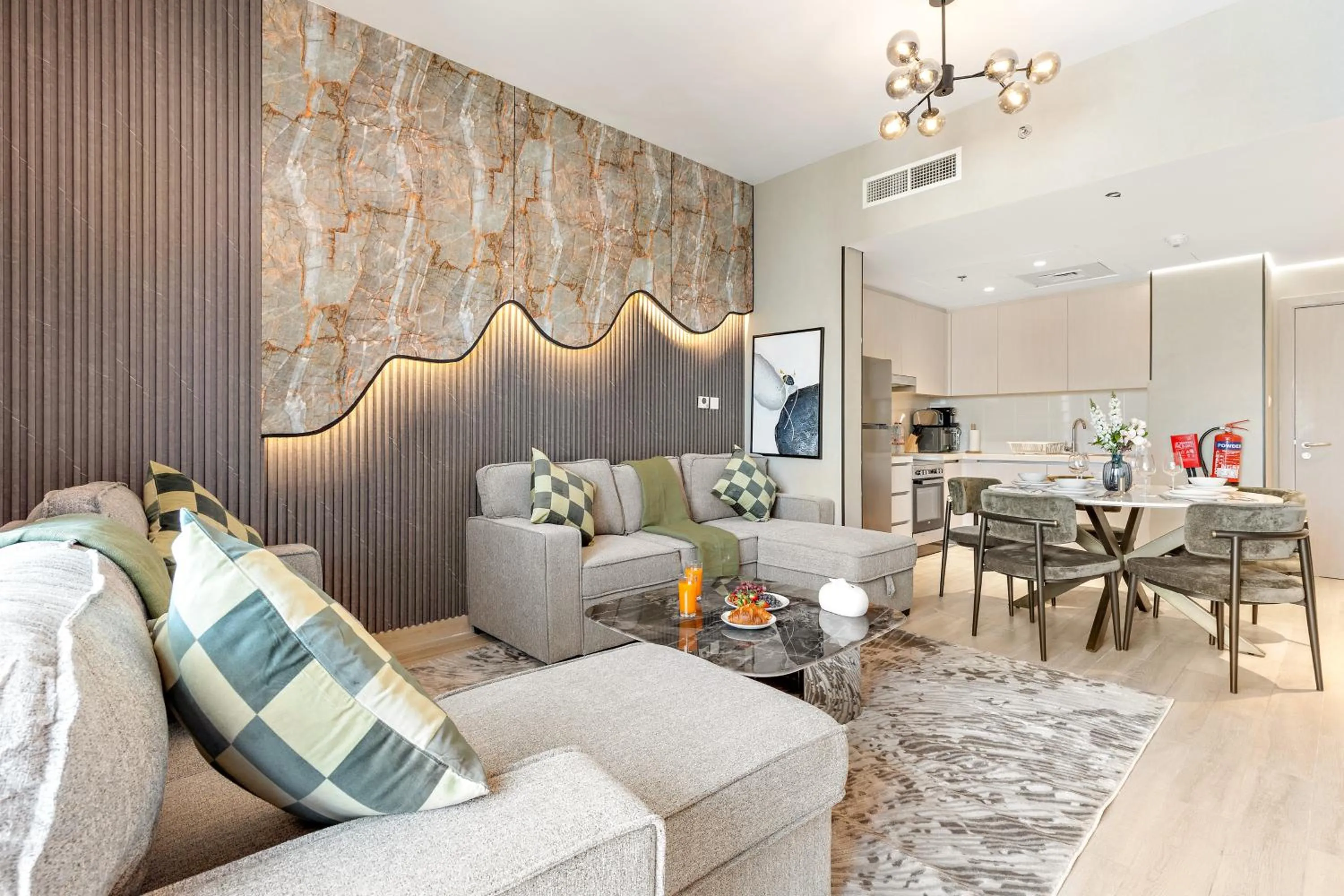 TV and multimedia in Desert Key - Perfectly Located Yas Island Premier Apts