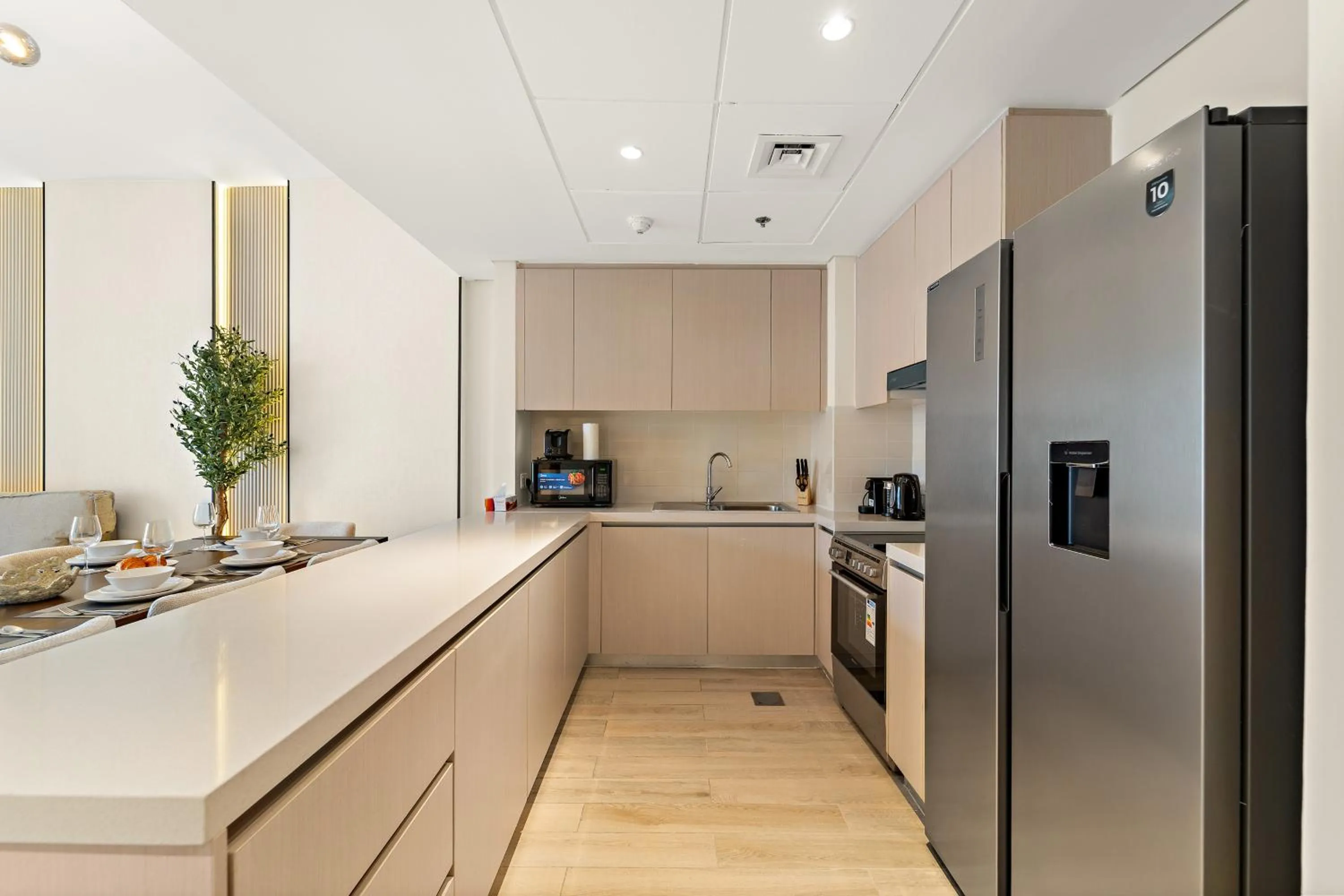 kitchen in Desert Key - Perfectly Located Yas Island Premier Apts