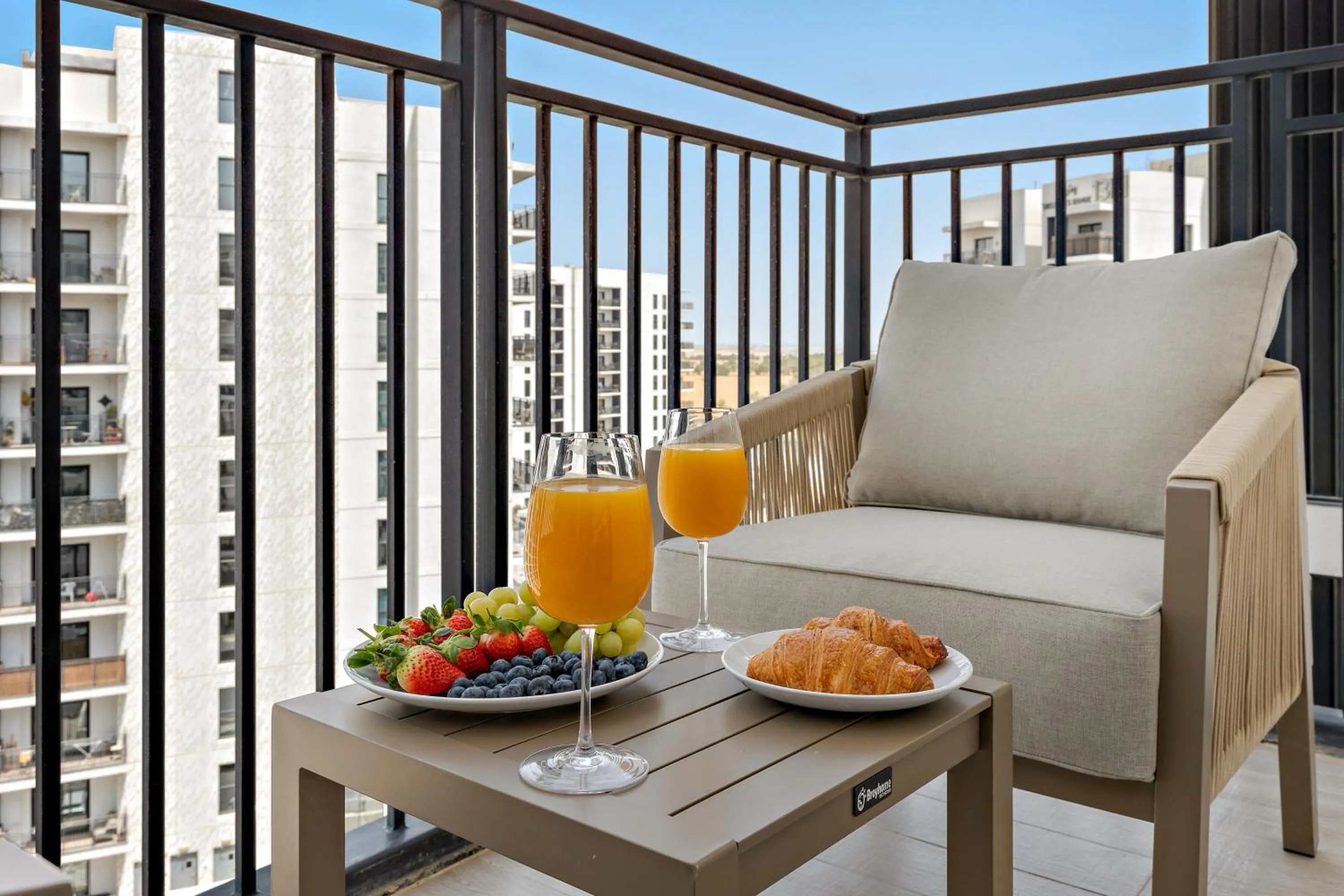 Balcony/Terrace in Desert Key - Perfectly Located Yas Island Premier Apts