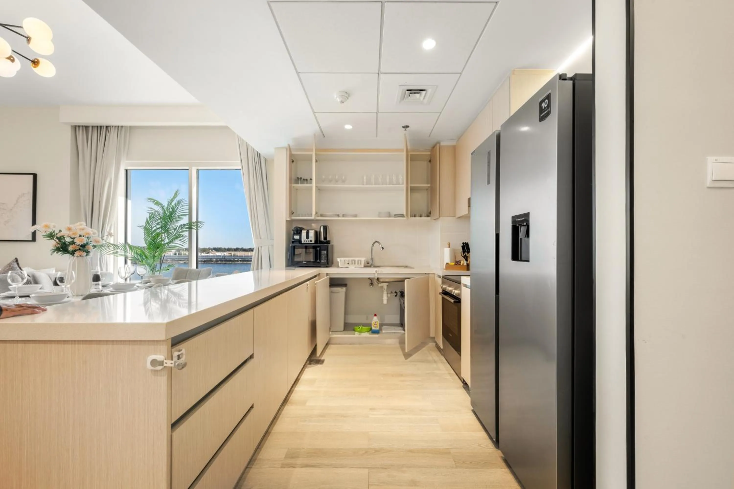 kitchen in Desert Key - Perfectly Located Yas Island Premier Apts