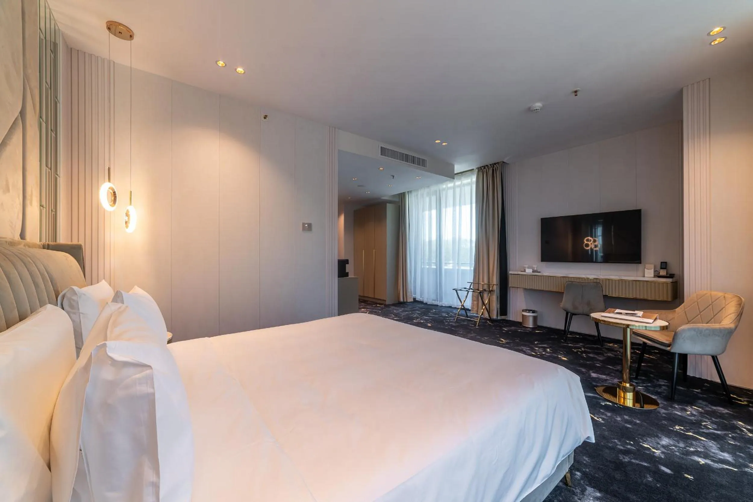 Bed in Elania Resort & Spa