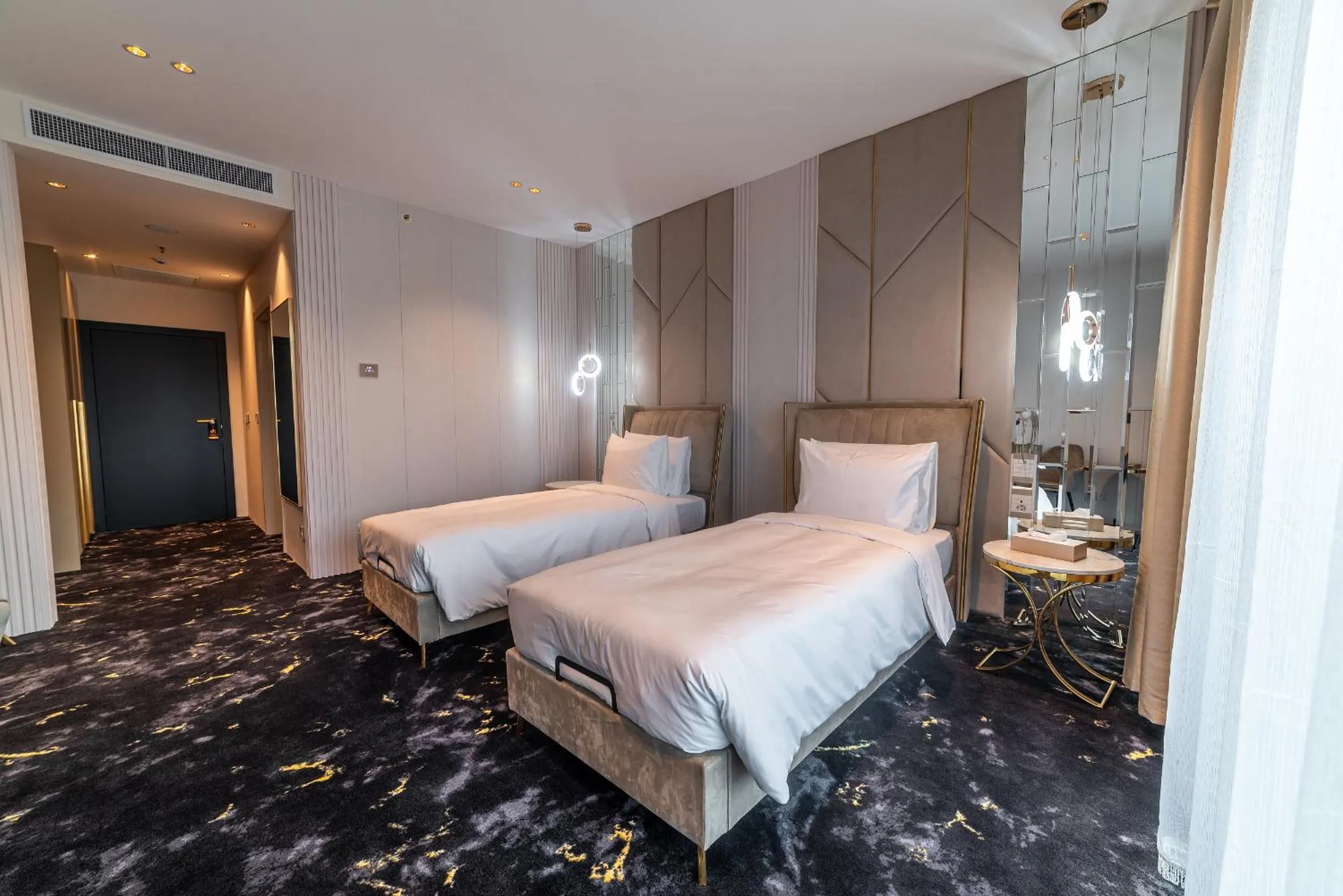 Bed in Elania Resort & Spa