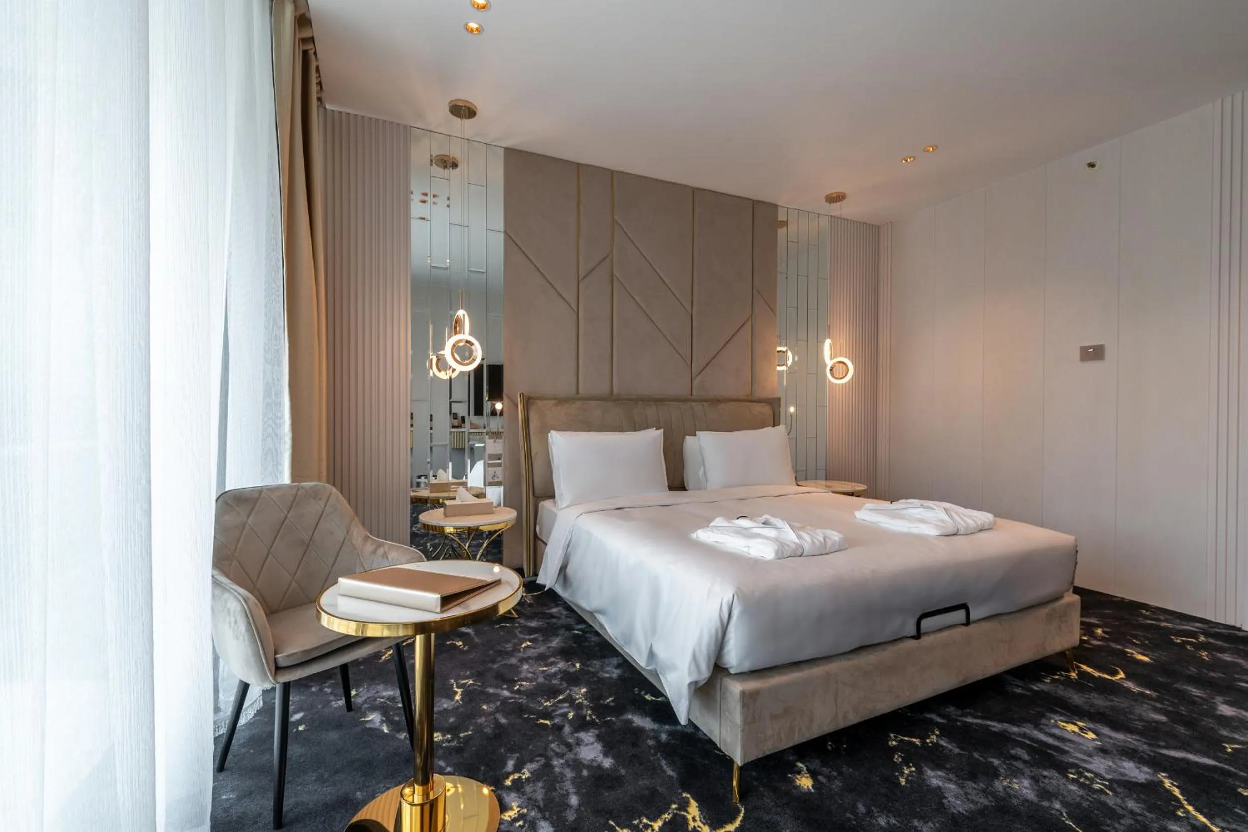 Bed in Elania Resort & Spa