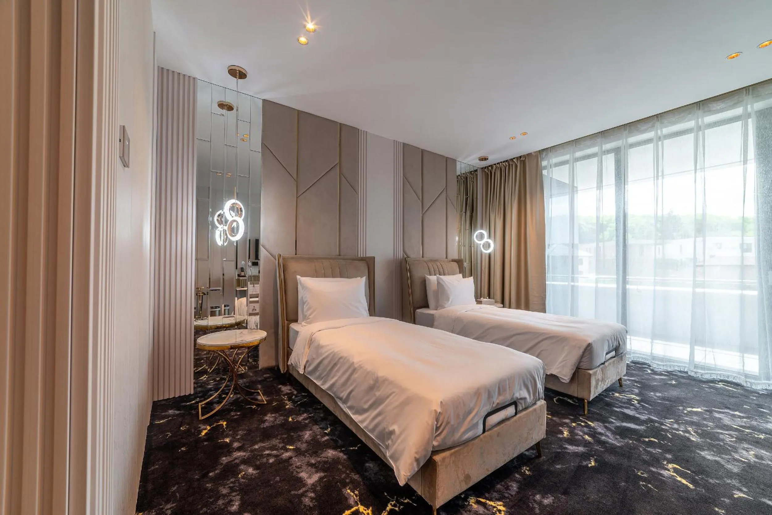 Bed in Elania Resort & Spa