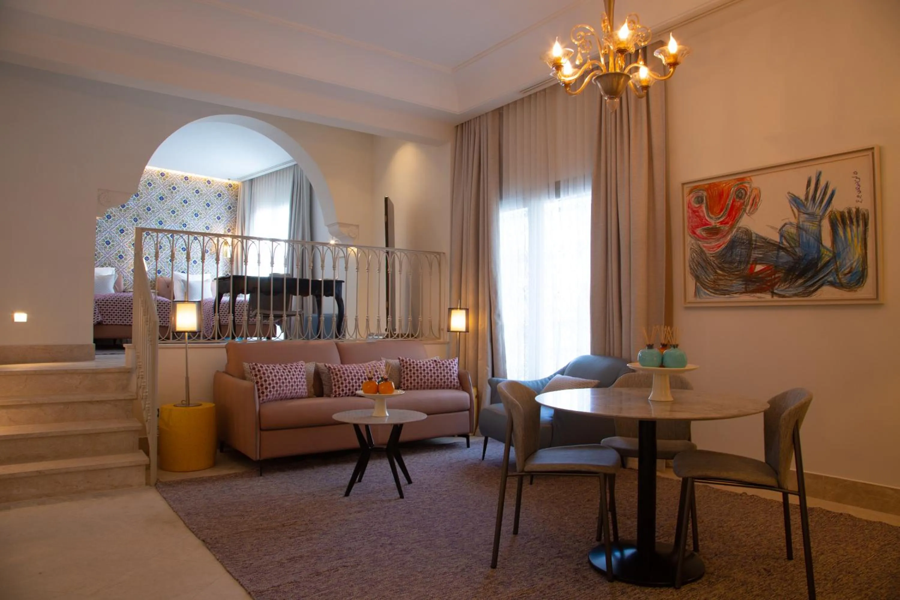 Living room in Dar Ben Turkia