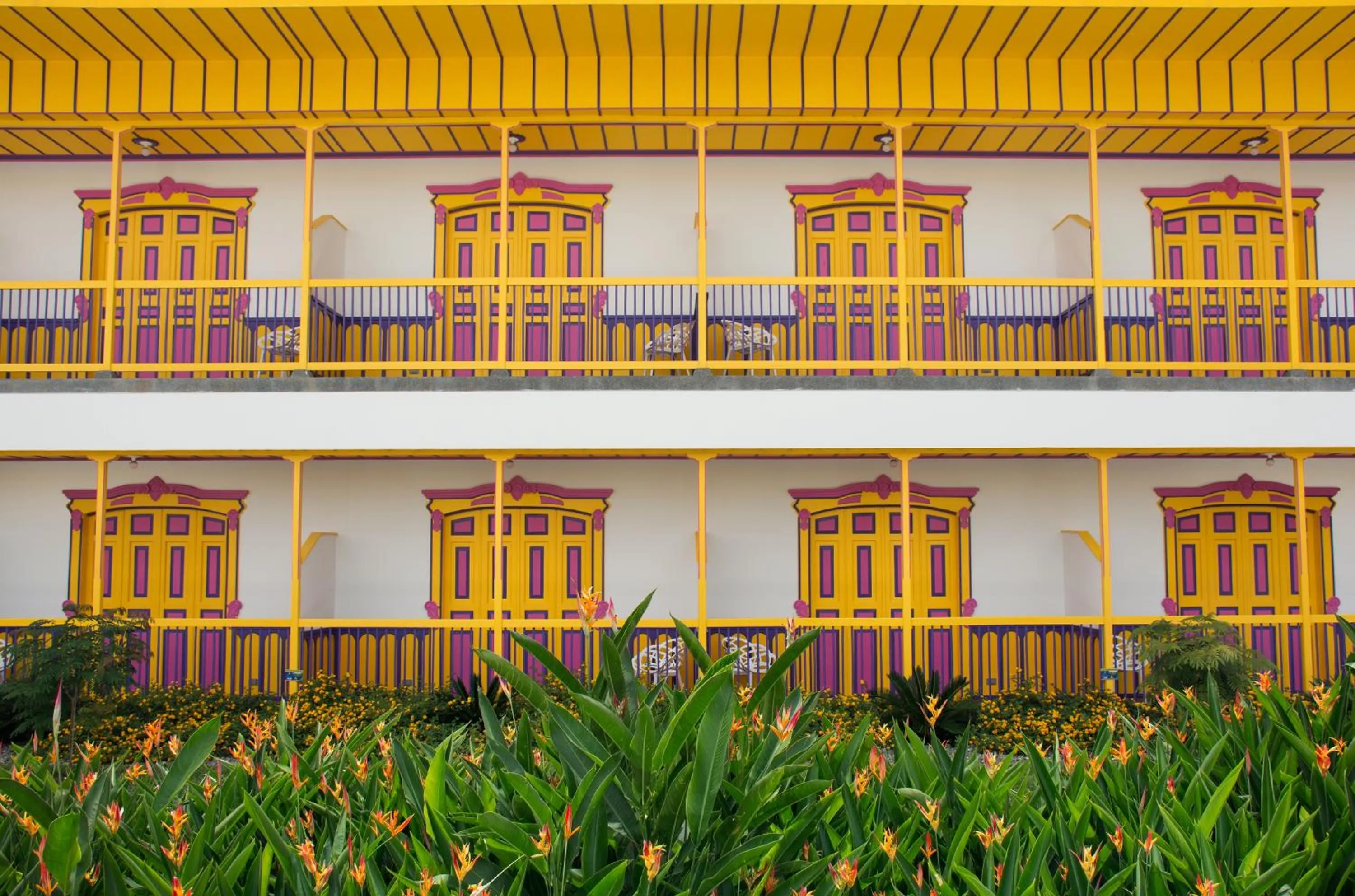 Garden in Hotel Mocawa Resort