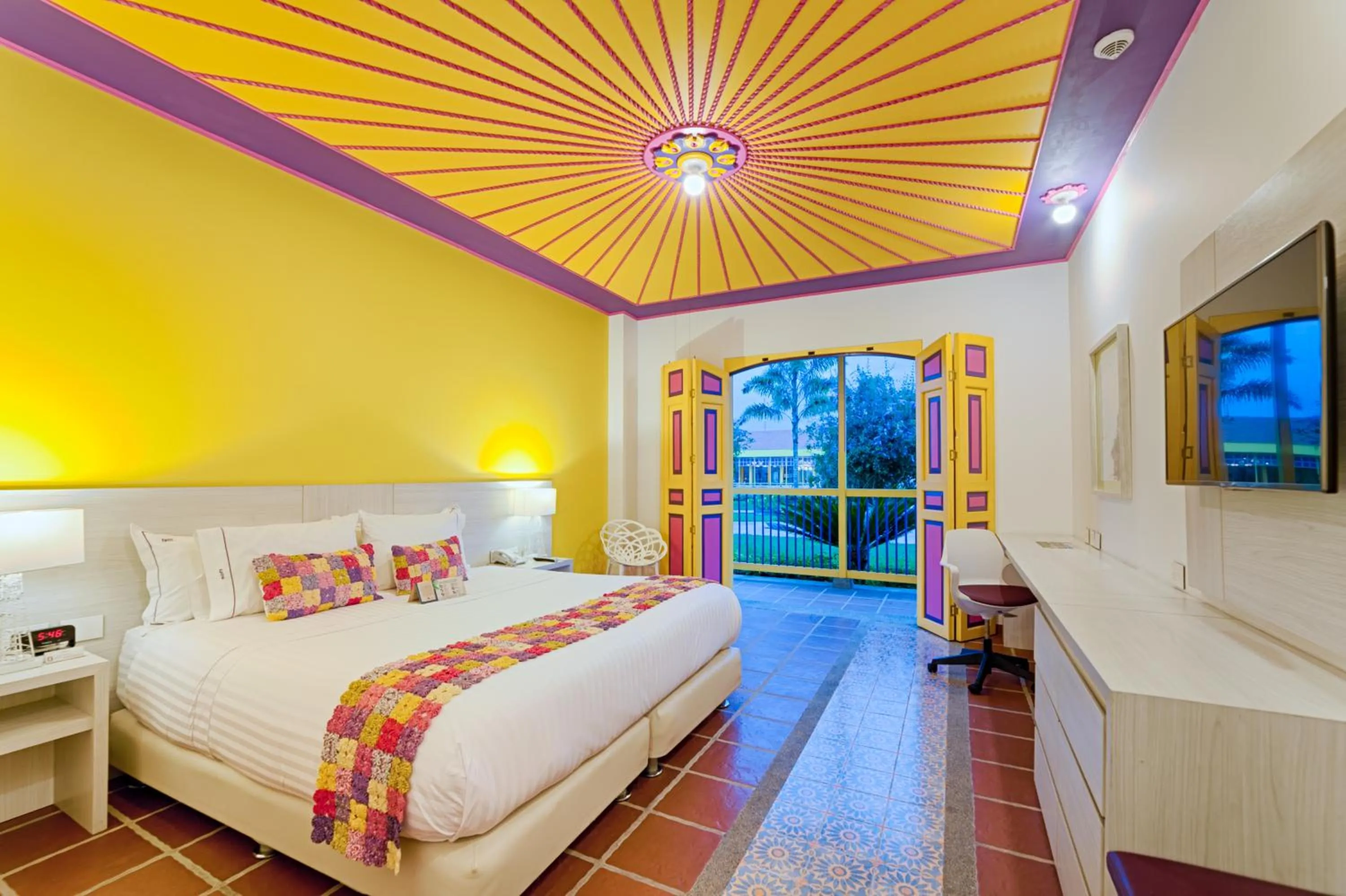 Bed in Hotel Mocawa Resort