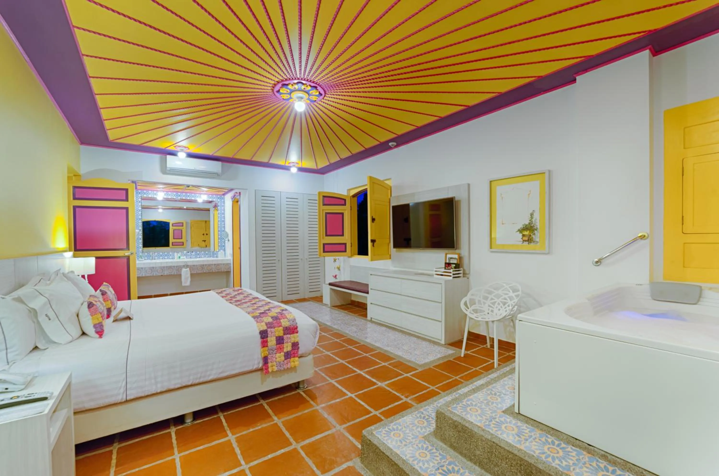 Bed in Hotel Mocawa Resort