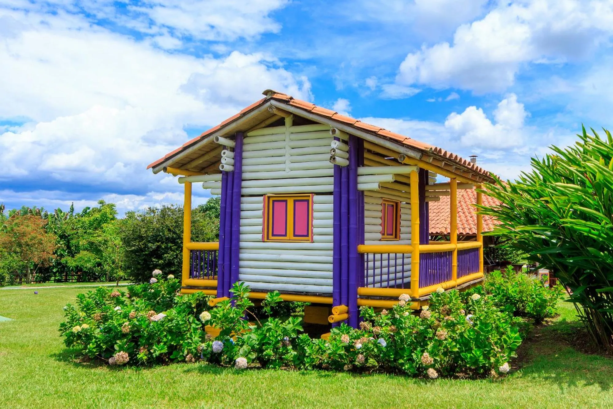 Garden in Hotel Mocawa Resort
