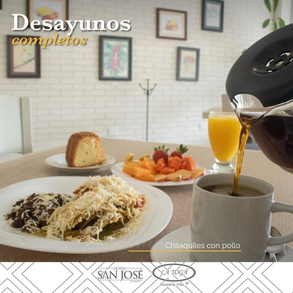 Food and drinks in Hotel San José Plaza Coatepec