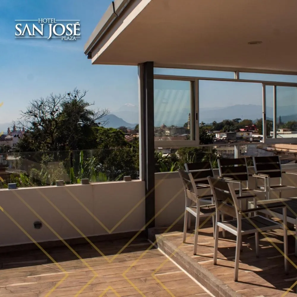 Balcony/Terrace in Hotel San José Plaza Coatepec