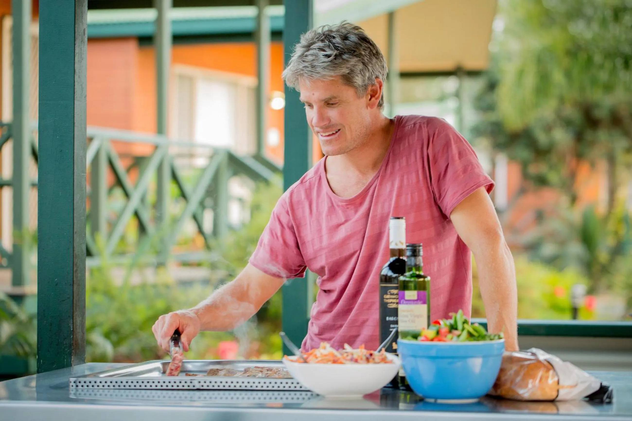 Kitchen or kitchenette in BIG4 Moruya Heads Easts Dolphin Beach Holiday Park