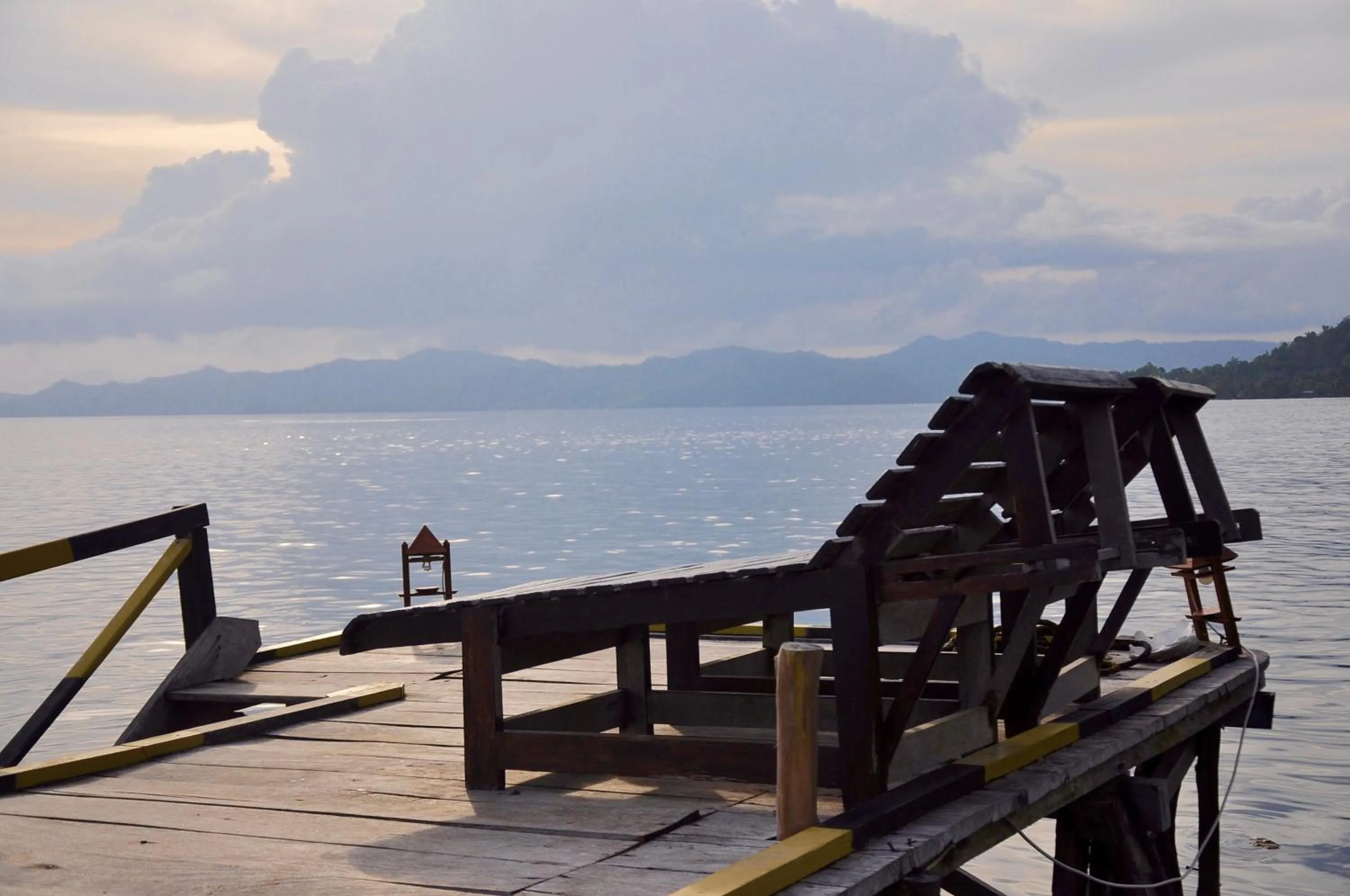 Seating area in Raja Ampat Dive Resort