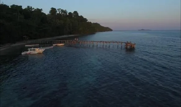 Night in Raja Ampat Dive Resort