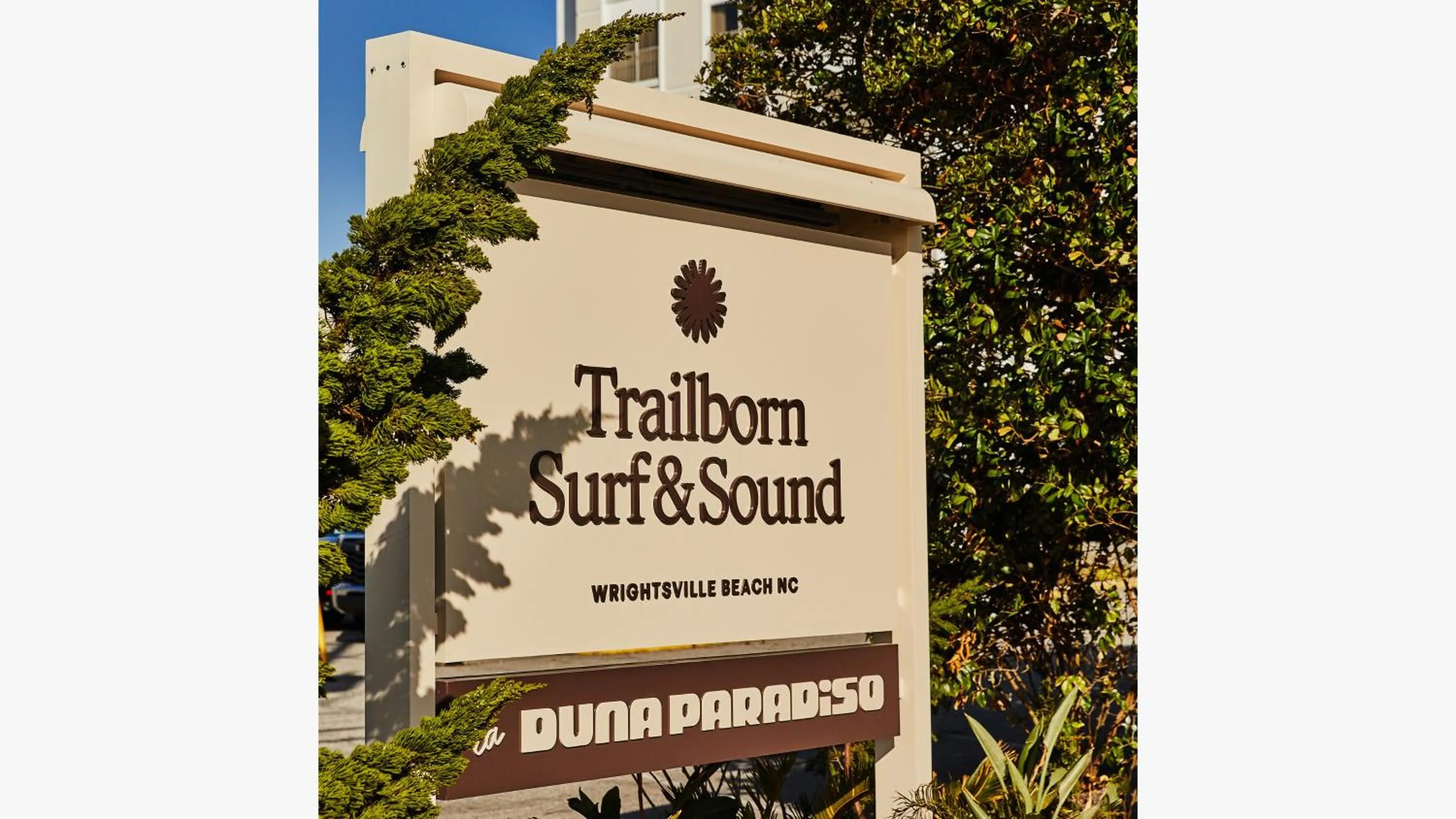 Property logo or sign in Trailborn Surf & Sound, Outdoor Collection by Marriott Bonvoy
