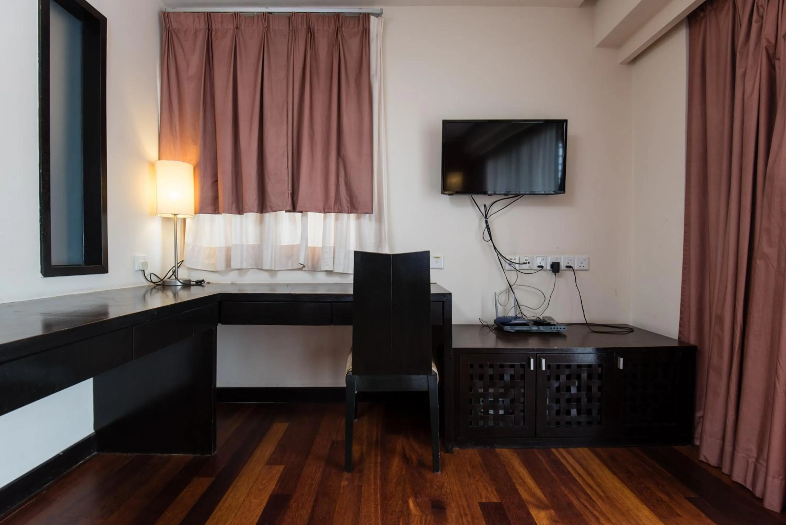 TV and multimedia in Resort Suites at Bandar Sunway