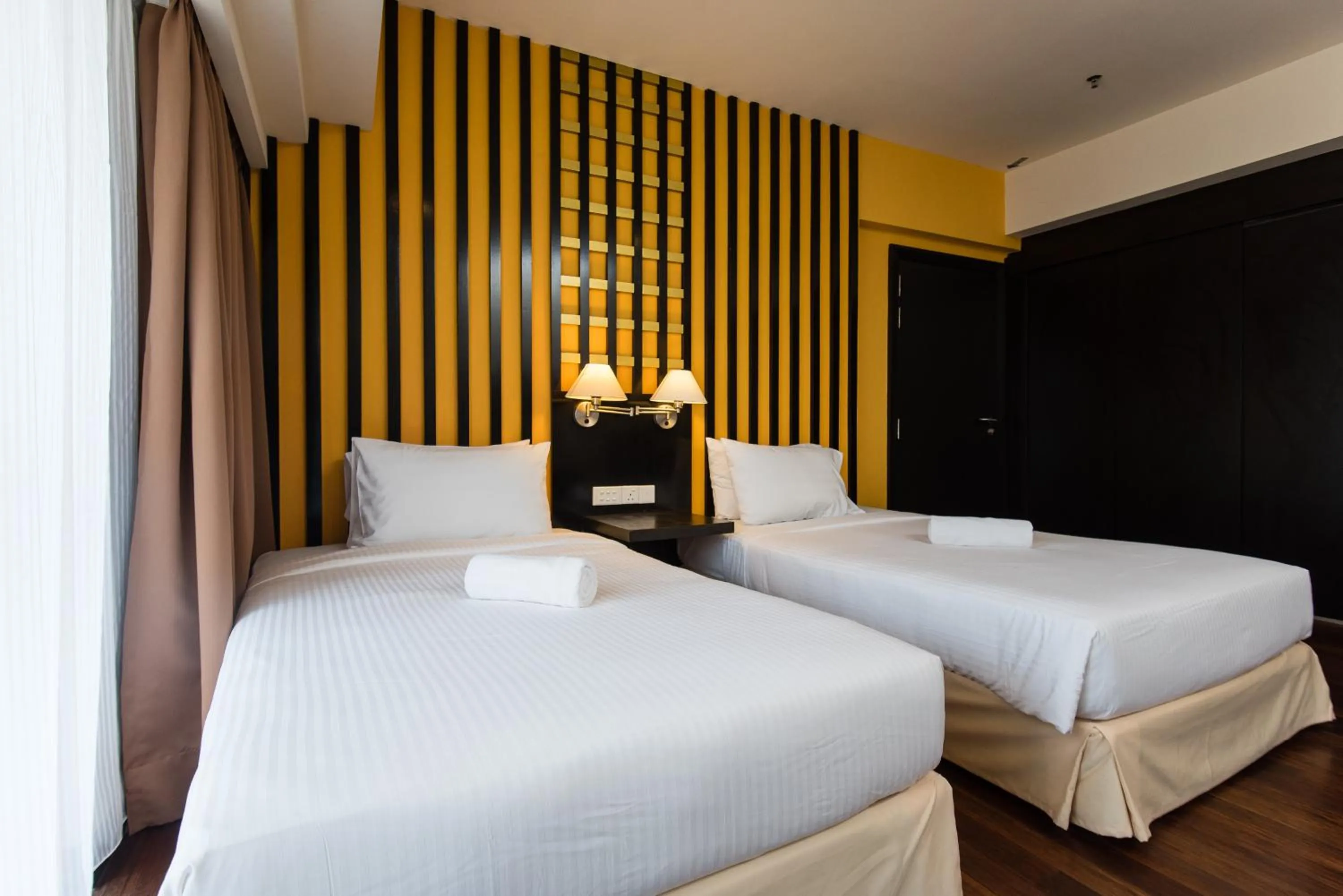 Bed in Resort Suites at Bandar Sunway