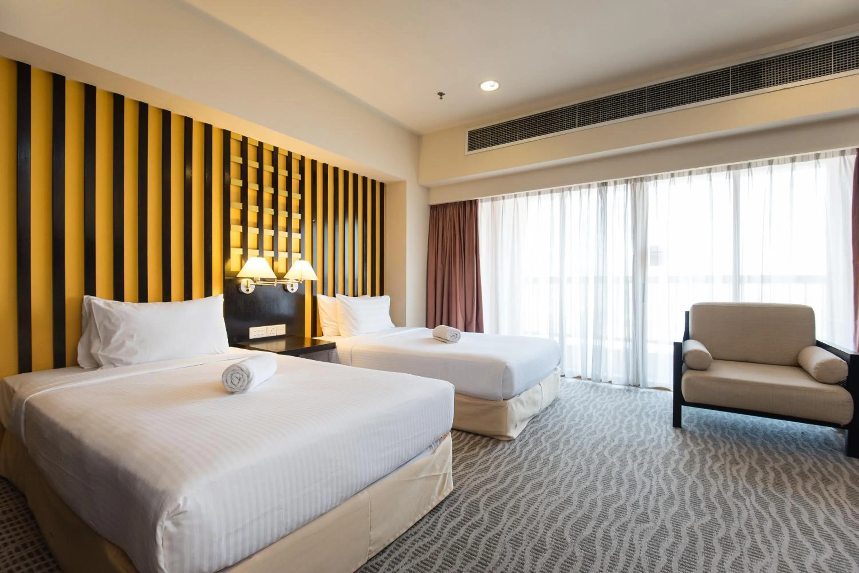 Bed in Resort Suites at Bandar Sunway