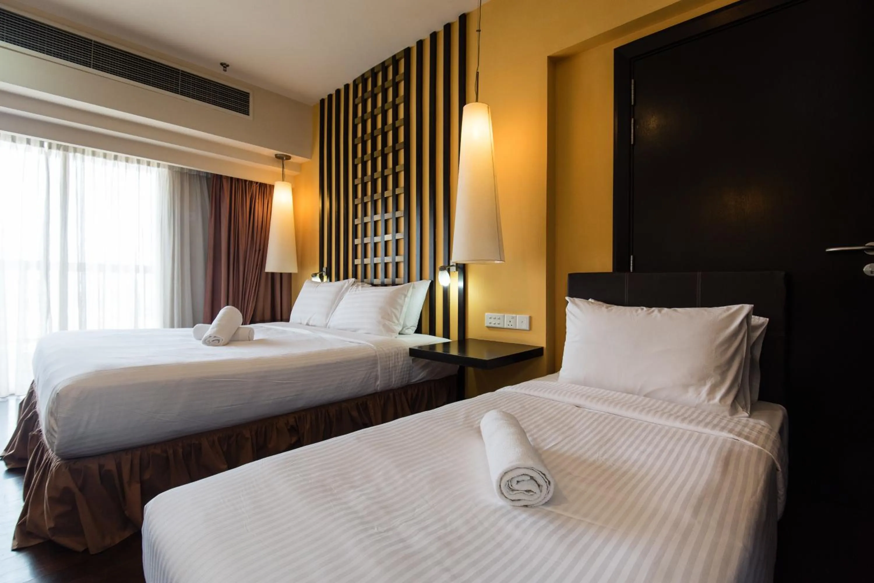 Bed in Resort Suites at Bandar Sunway