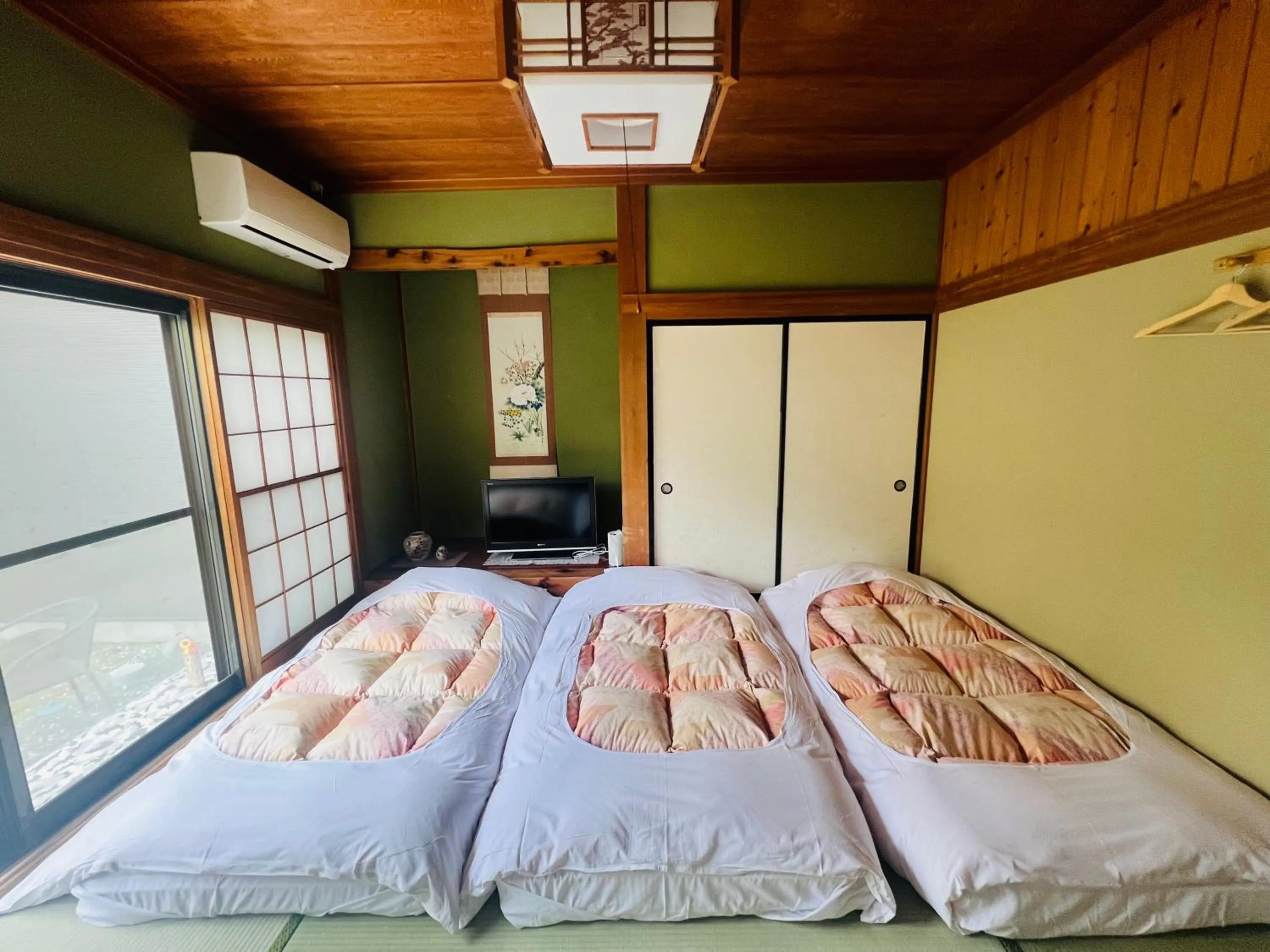 Bed in Stay Nikko Guesthouse