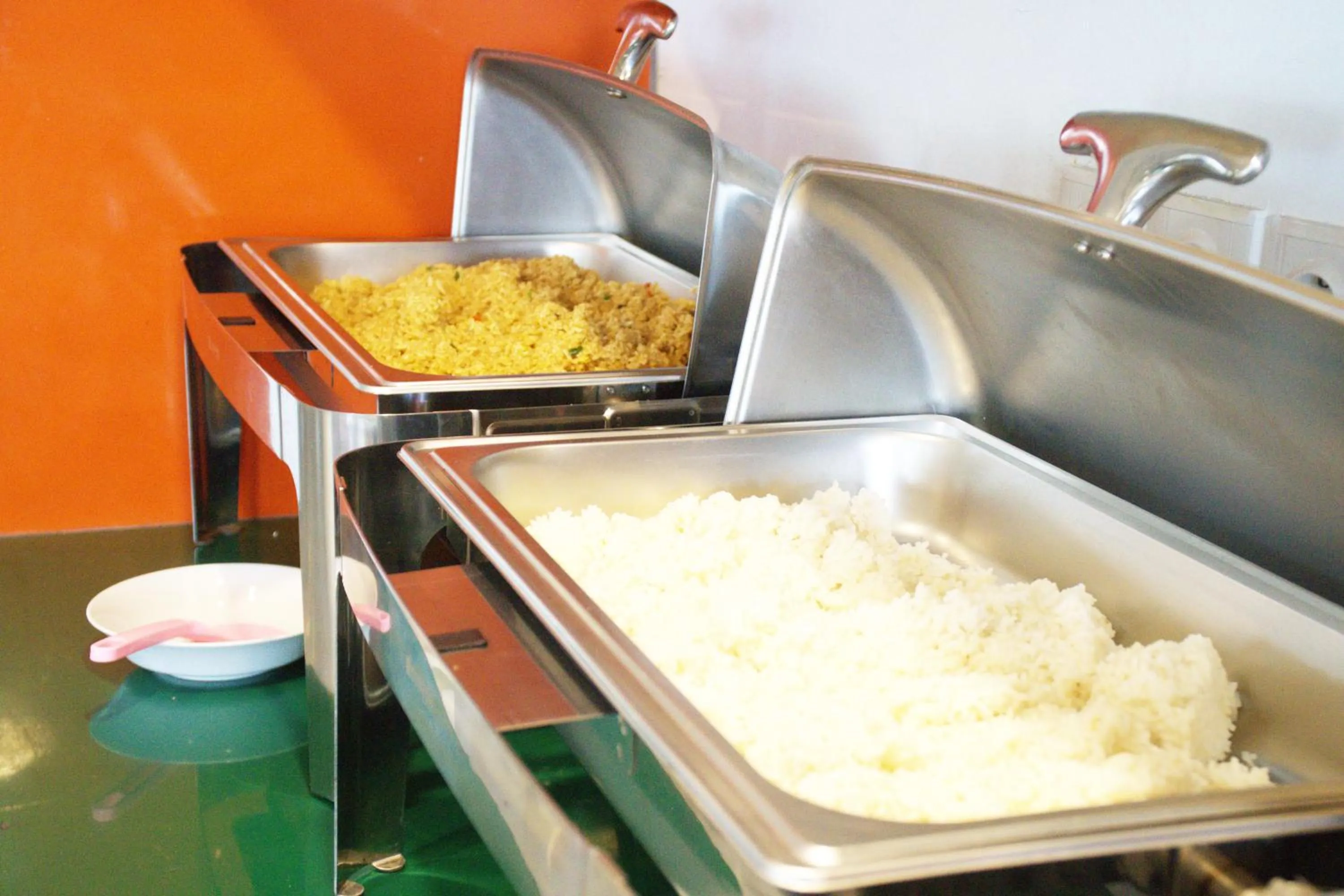 Buffet breakfast in Singaraja Beach Hotel