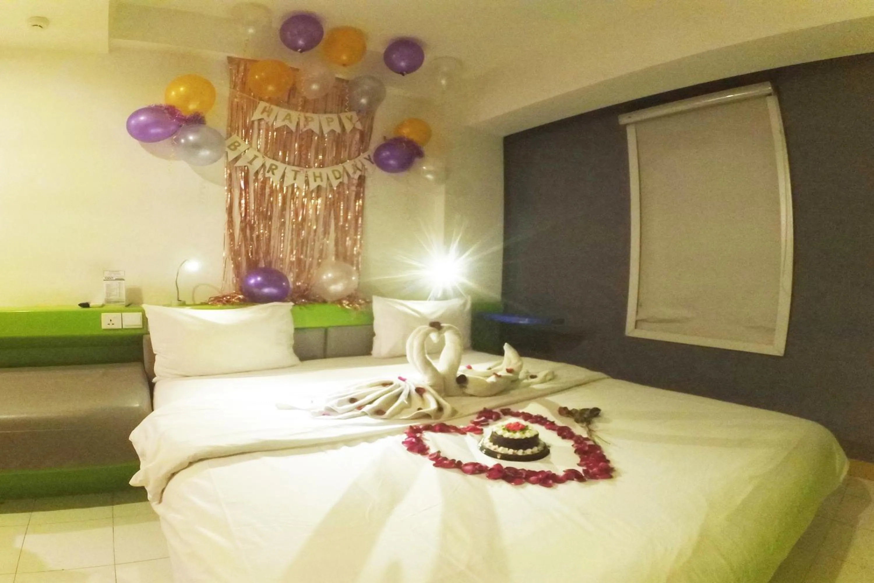 Photo of the whole room, Bed in Singaraja Beach Hotel