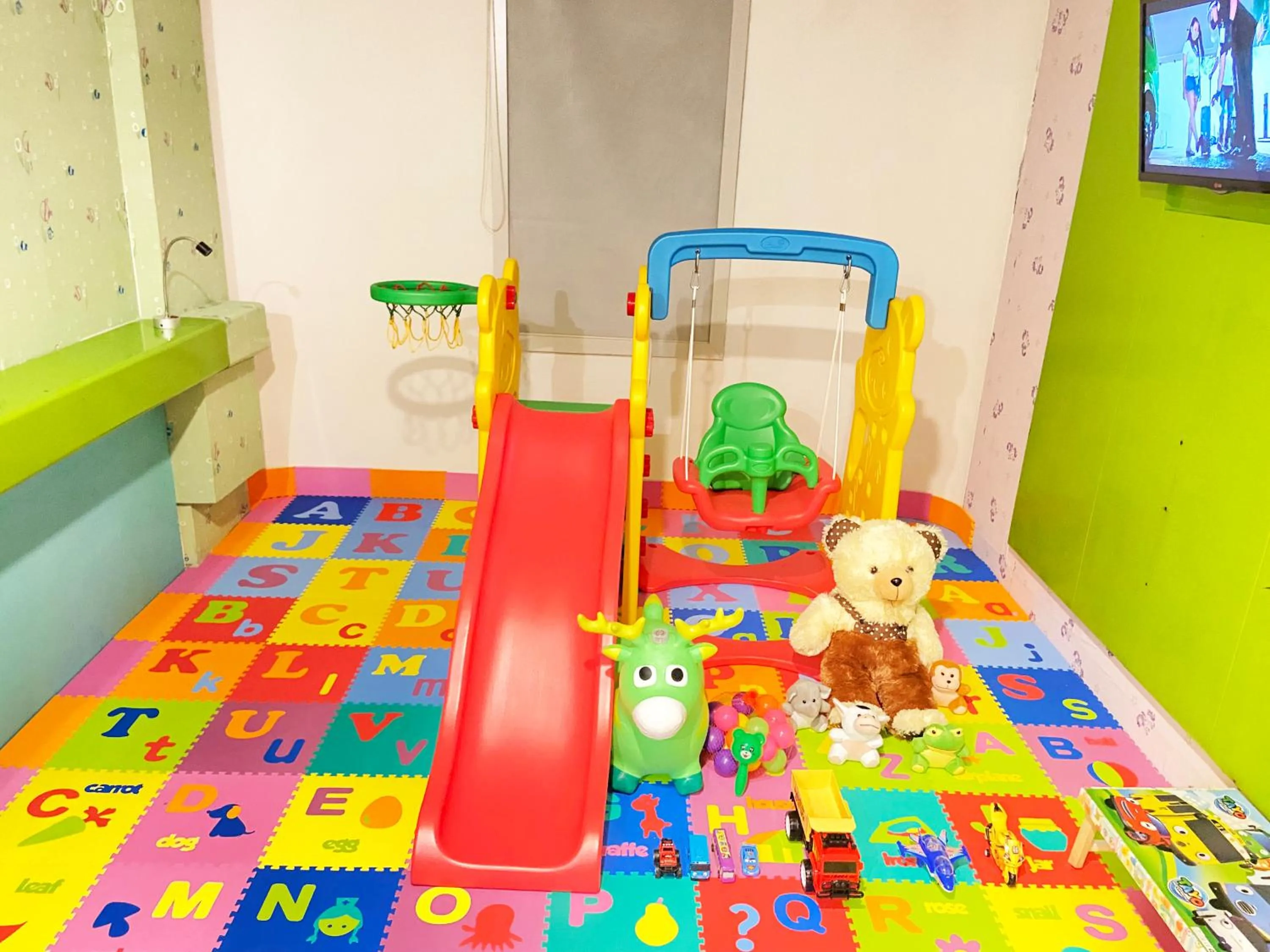 Children play ground in Singaraja Beach Hotel