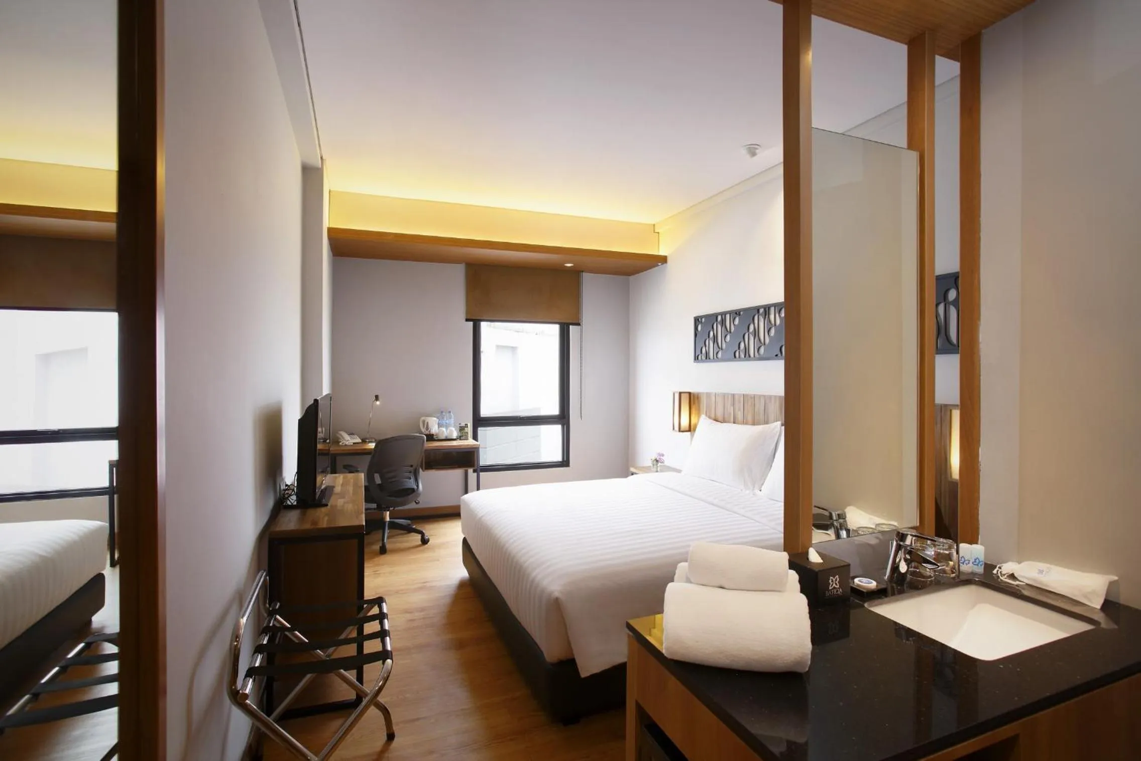 Bed in BATIQA Hotel Jababeka Cikarang