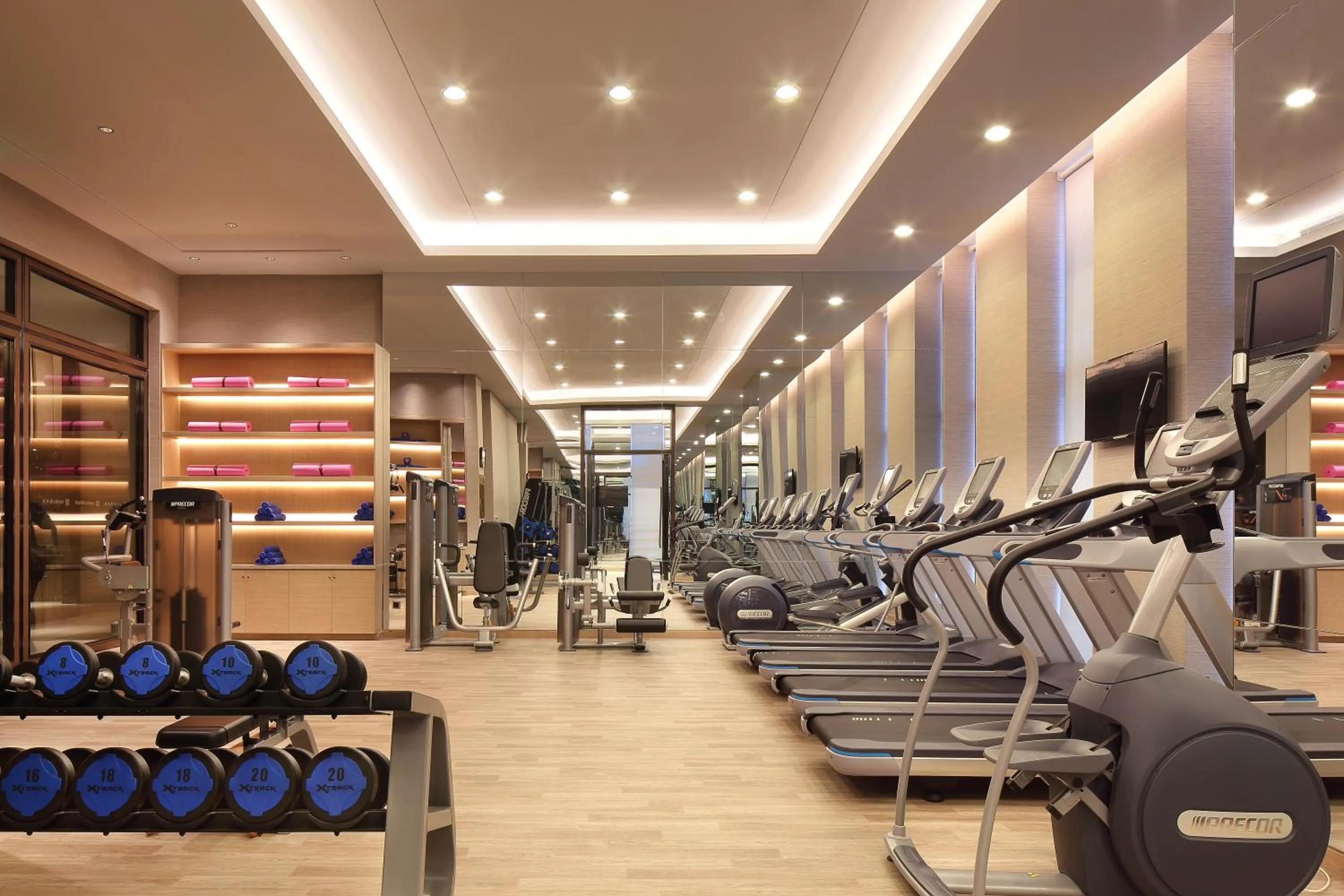 Fitness centre/facilities in Wanda Realm Guangyuan