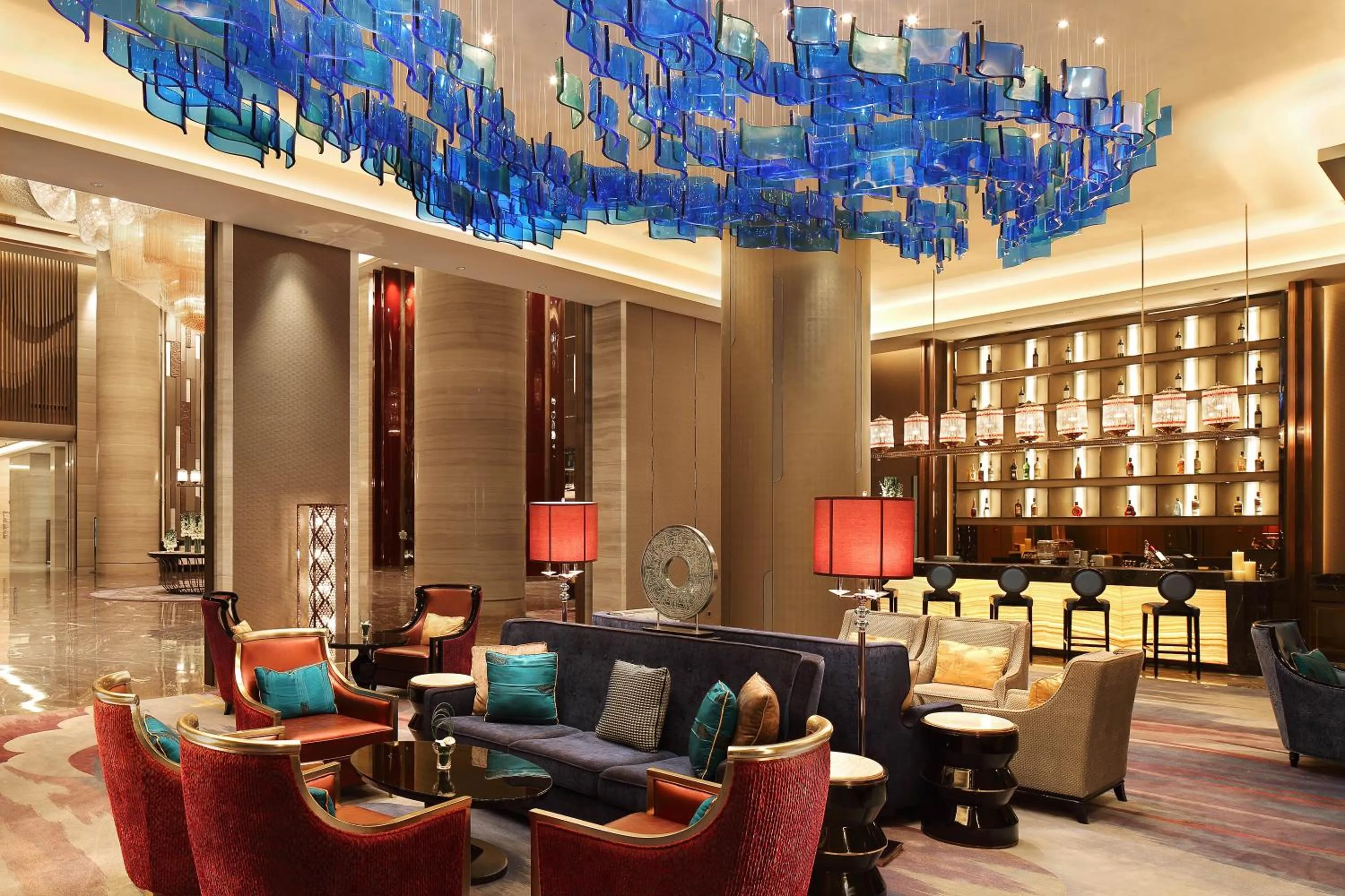 Lounge or bar in Wanda Realm Guangyuan