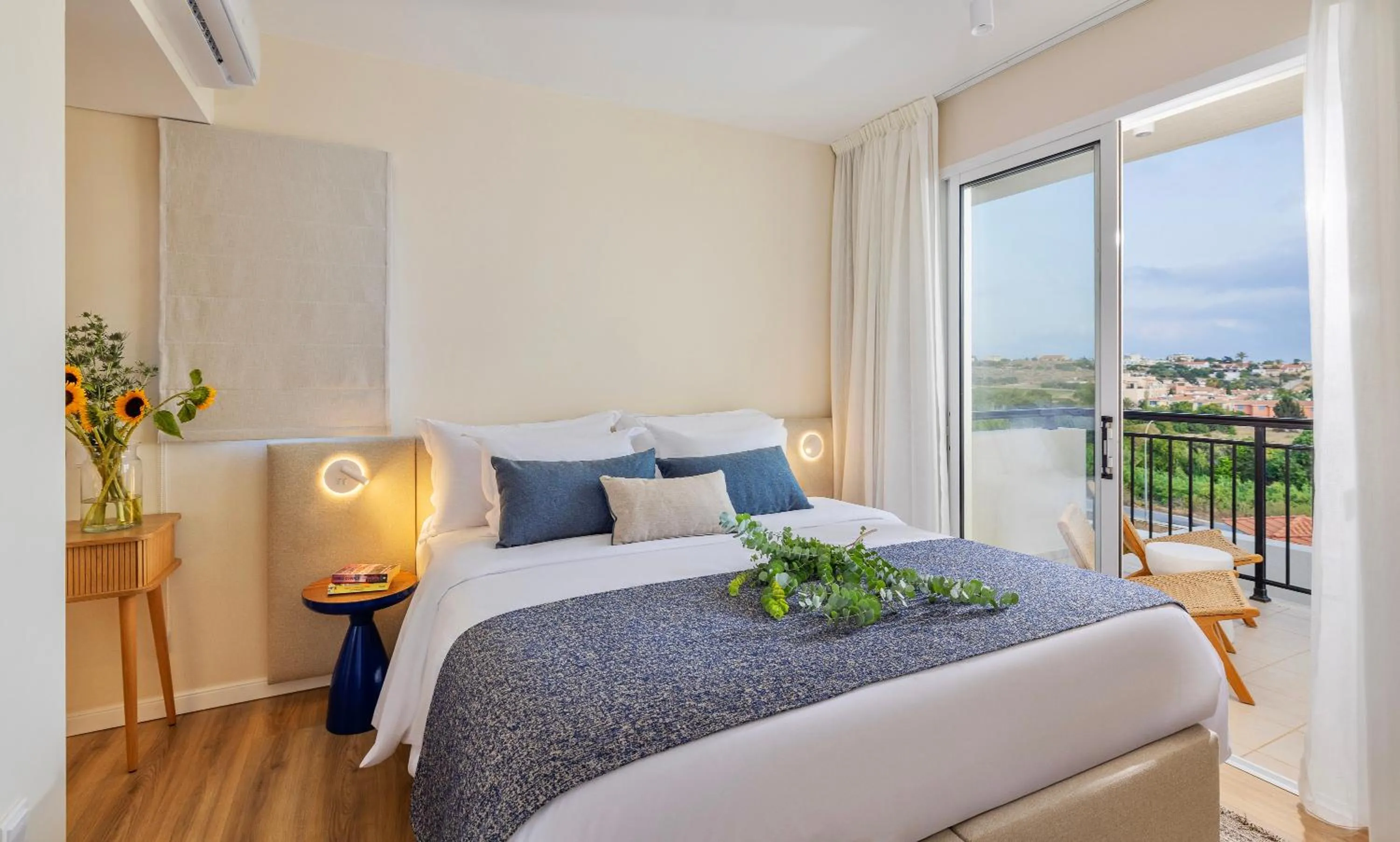 Bed in WellClub Resort - Wellness & SeaView Suites