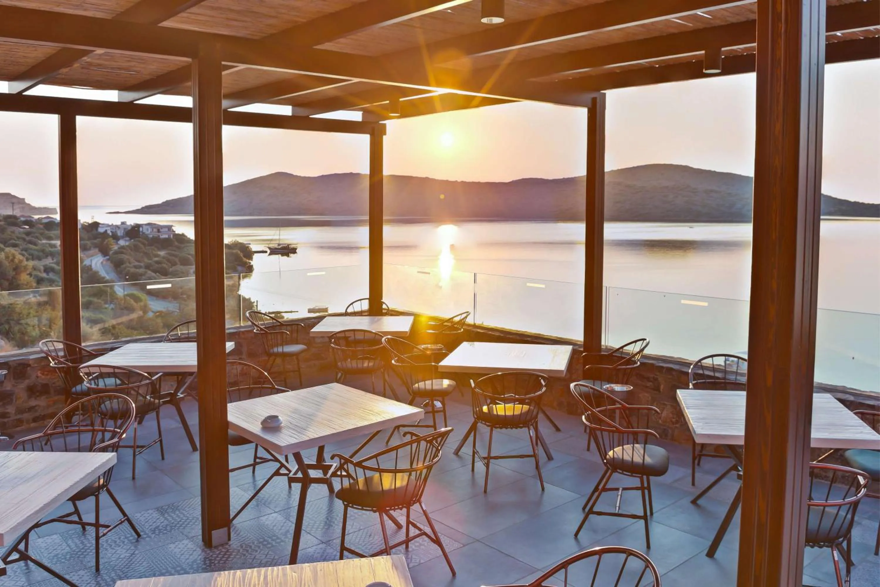 Sunset in Royal Marmin Bay Boutique & Art Hotel