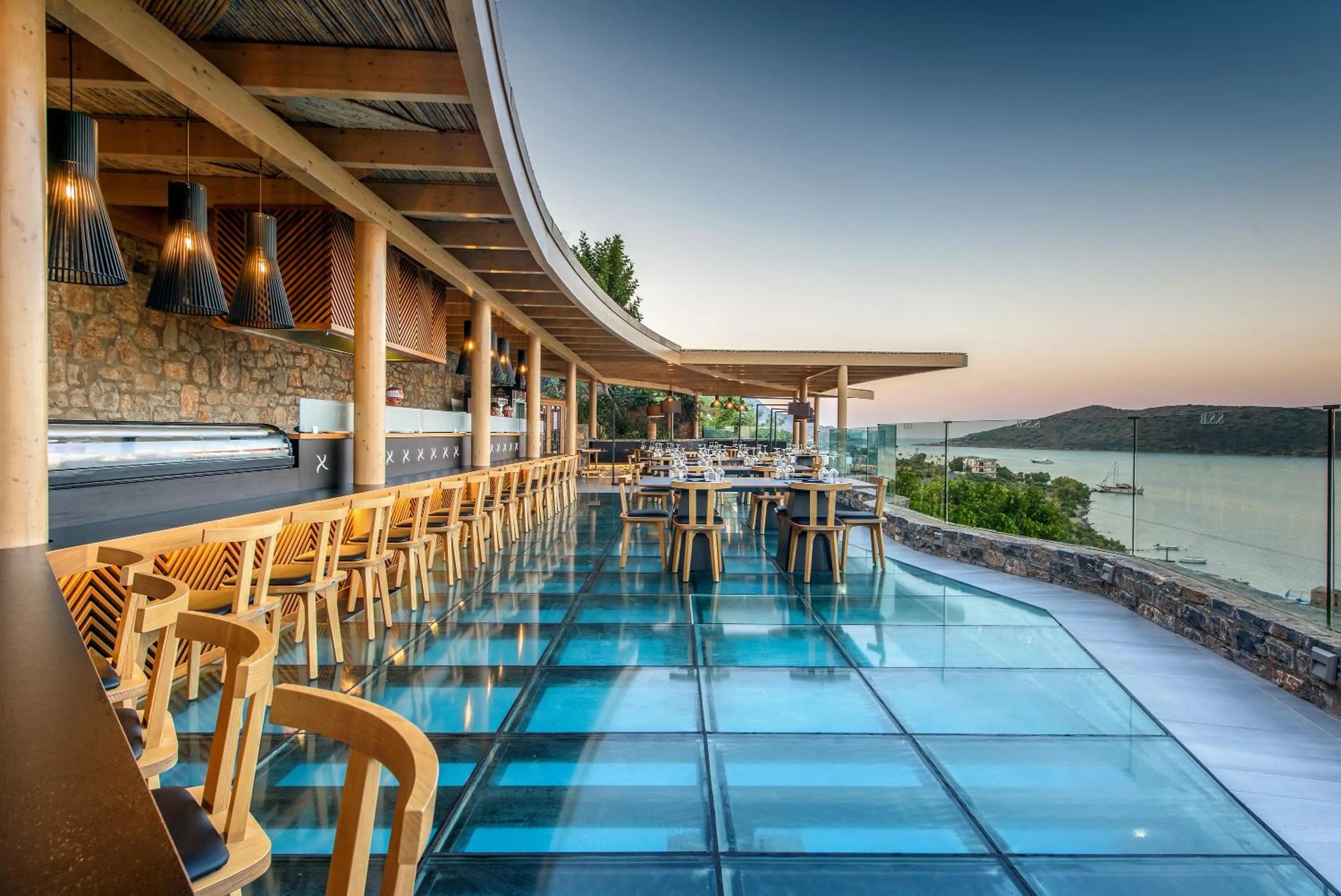 Restaurant/places to eat in Royal Marmin Bay Boutique & Art Hotel