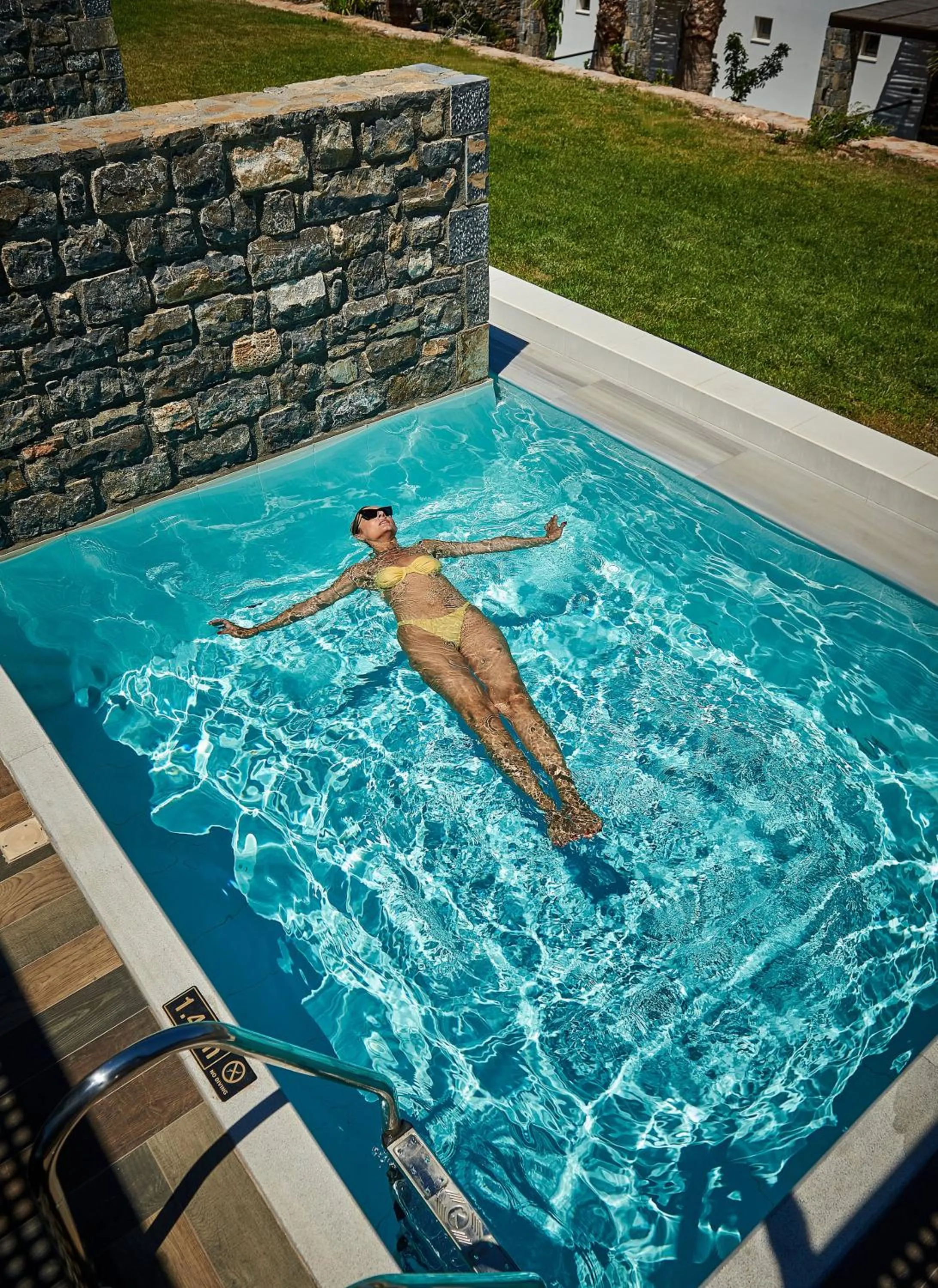 Swimming pool in Royal Marmin Bay Boutique & Art Hotel