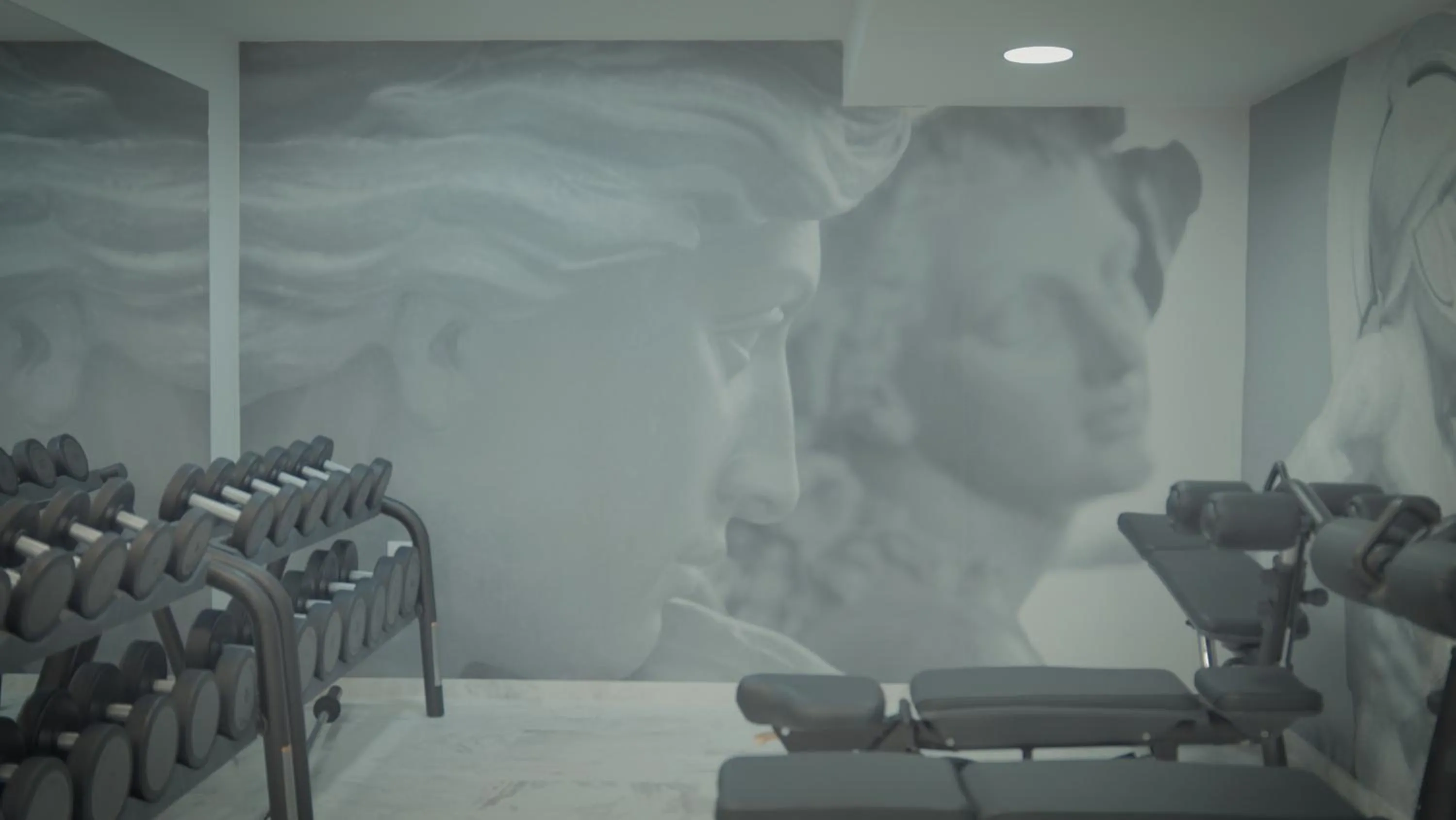 Fitness centre/facilities in Royal Marmin Bay Boutique & Art Hotel