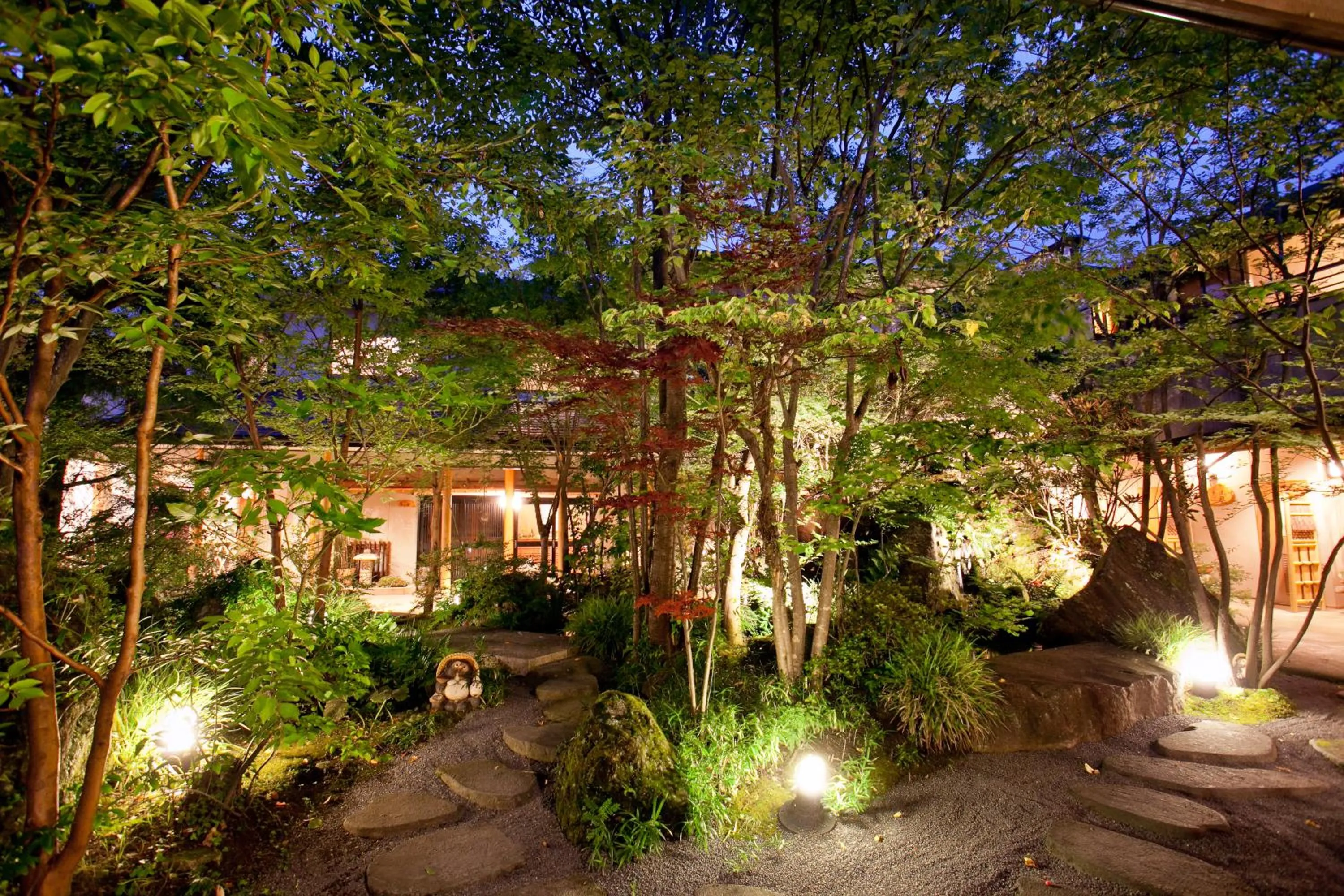 Night in Ryoso Yufuin Yamadaya