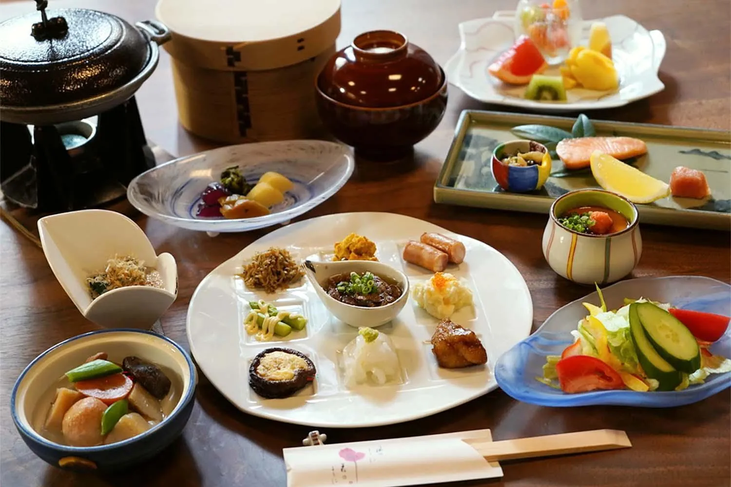 Breakfast in Ryoso Yufuin Yamadaya