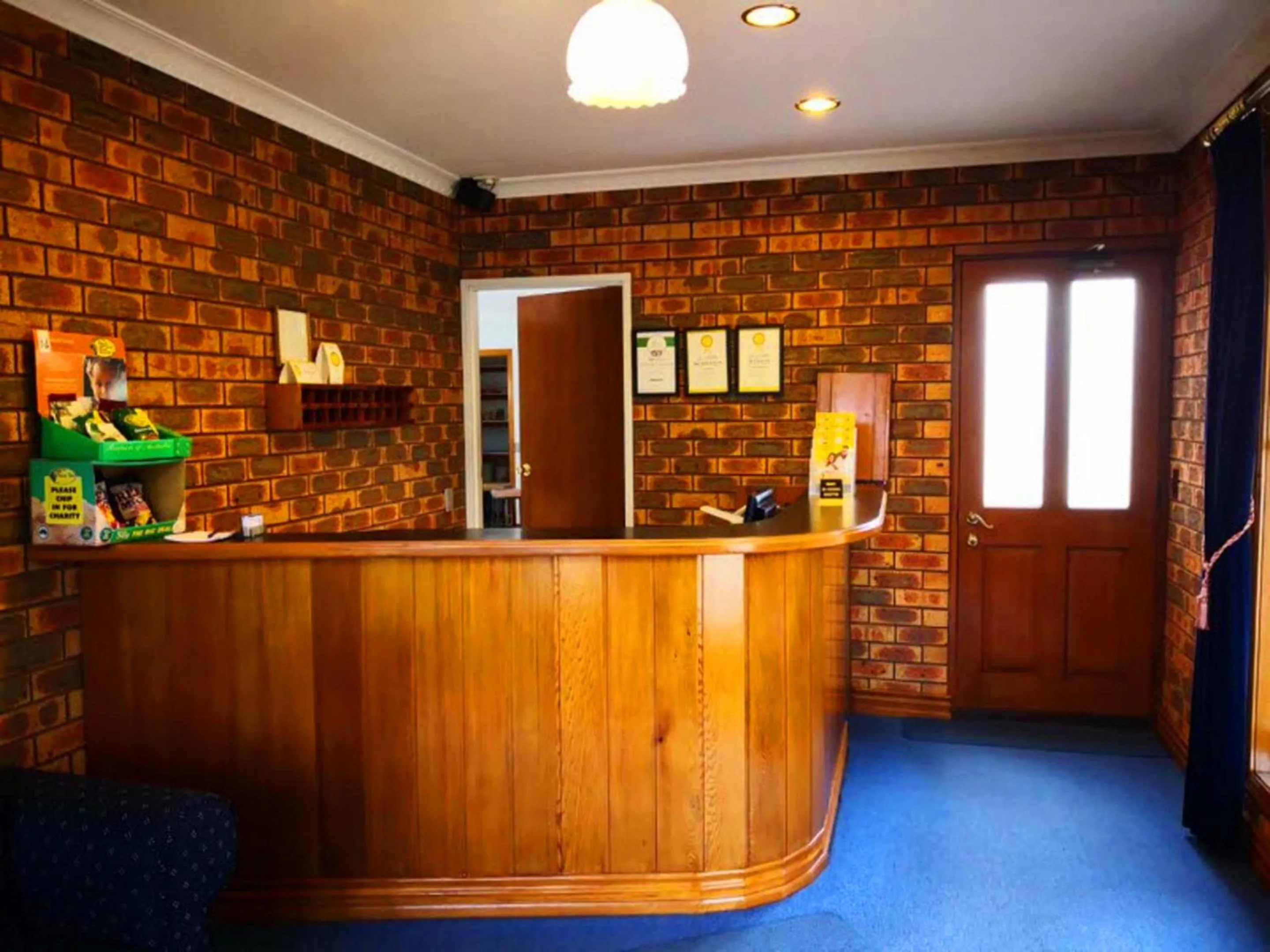 Lobby or reception in Victoriana Motor Inn