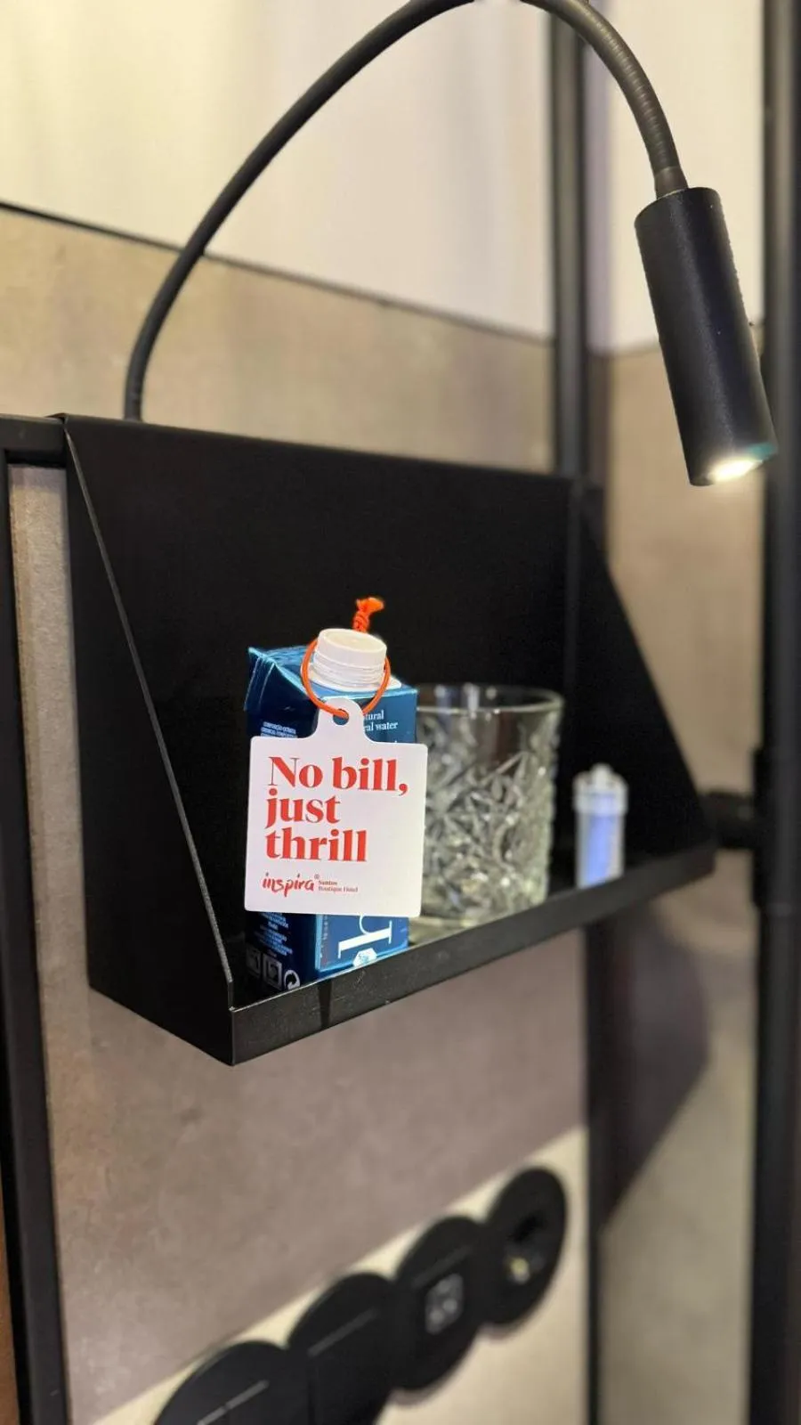 Bedroom in Inspira Santos Boutique Hotel