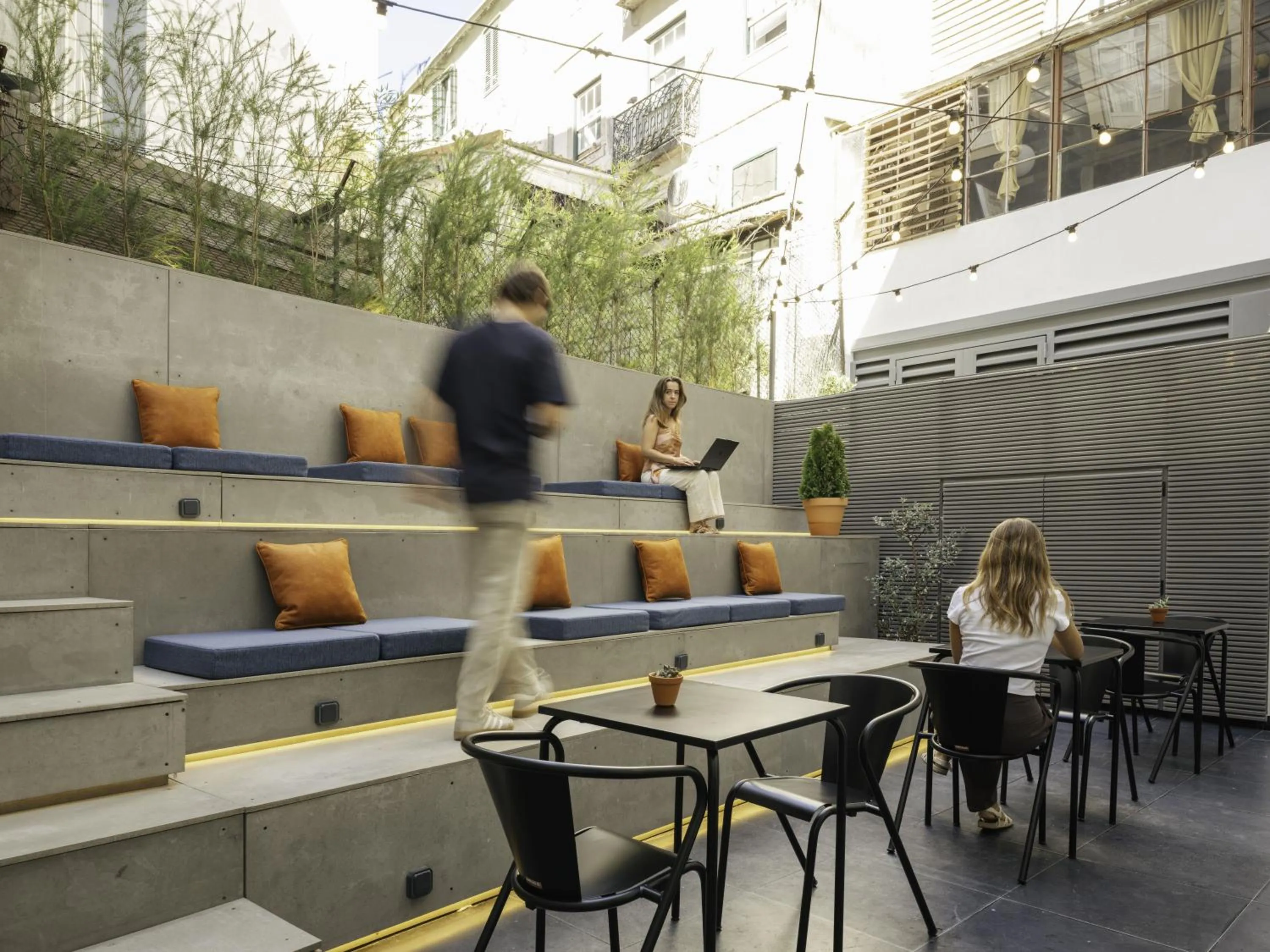 Balcony/Terrace in Inspira Santos Boutique Hotel