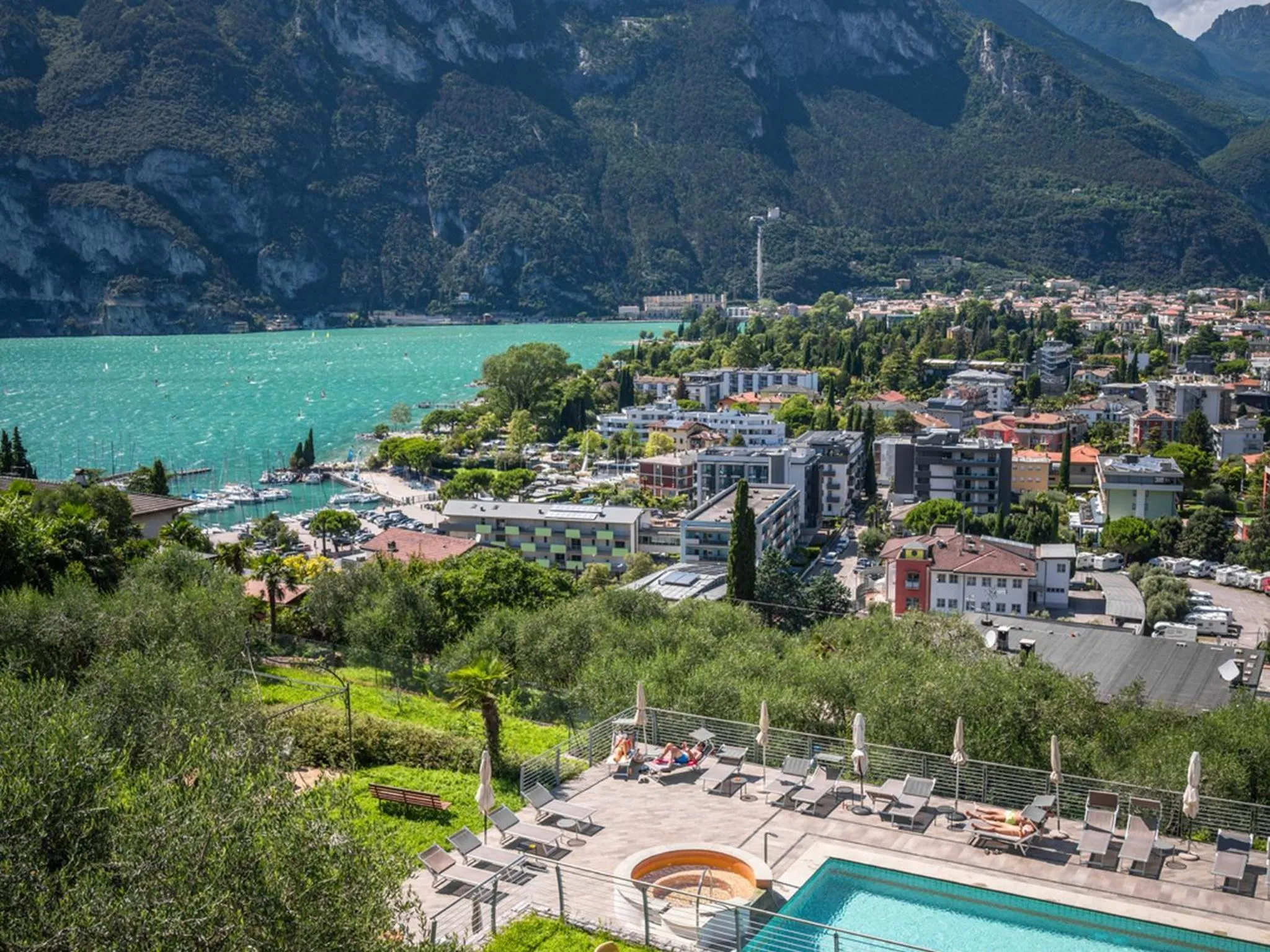 View (from property/room) in Hotel Benacus Panoramic