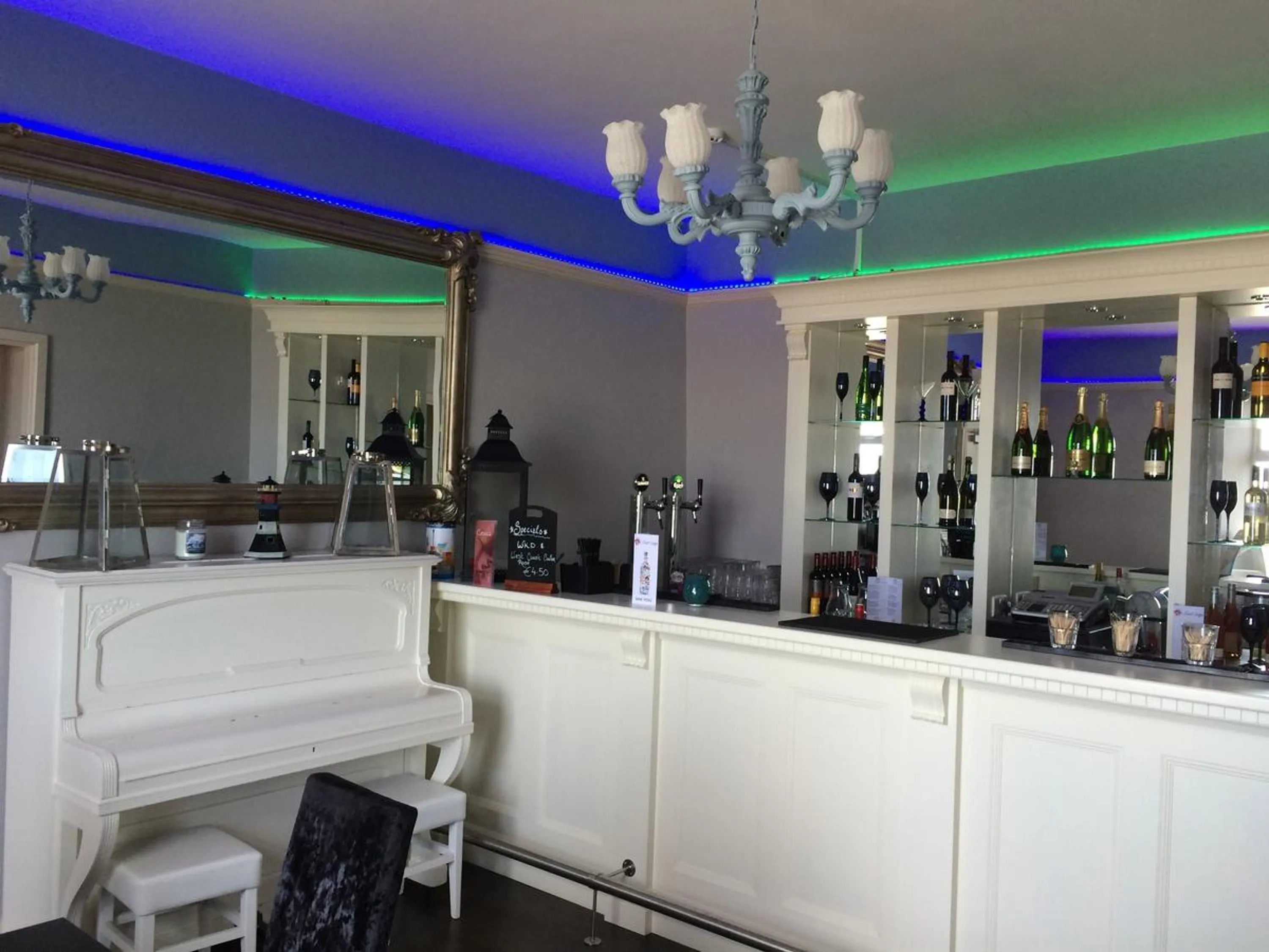 Drinks in Coast Lodge