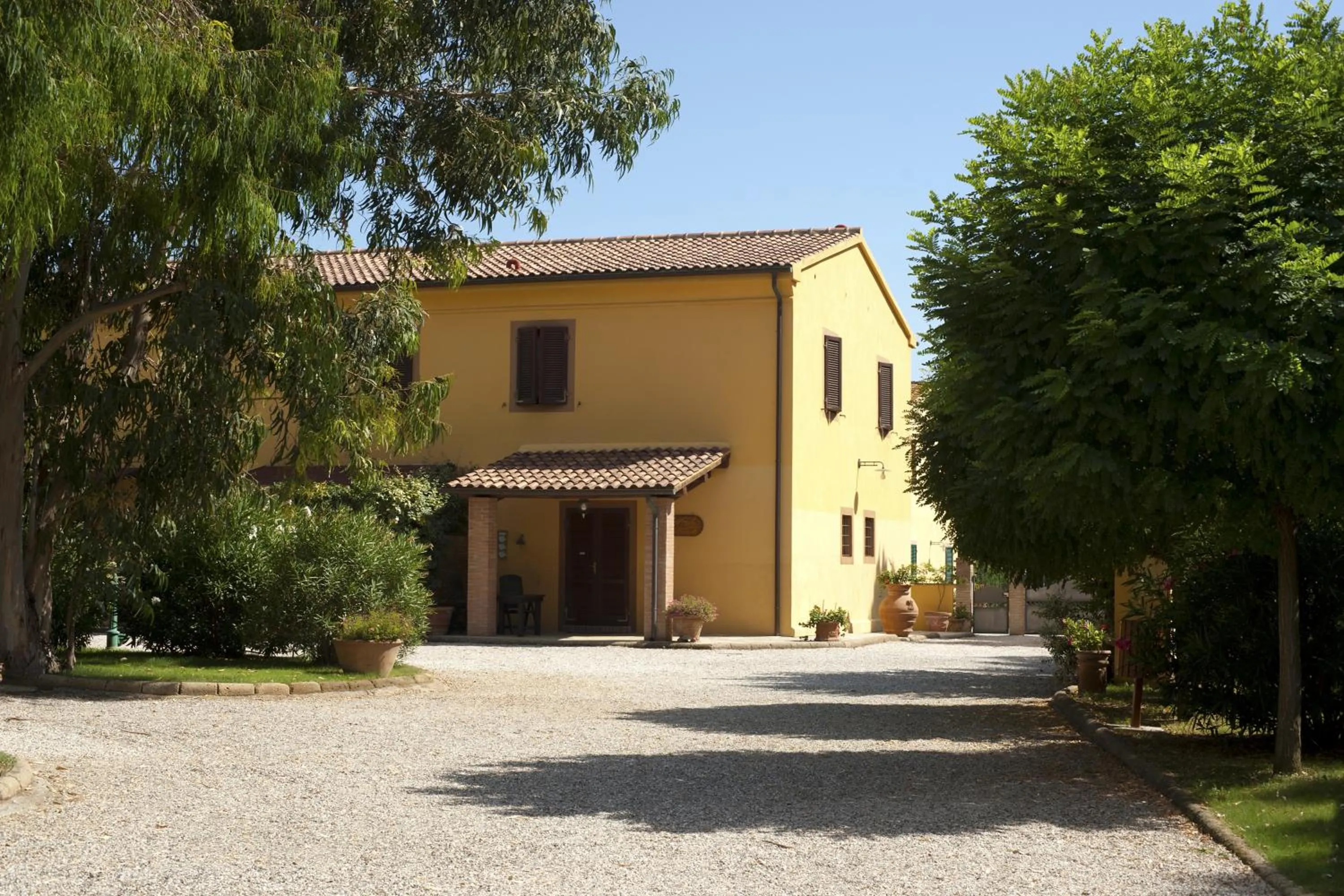 Facade/entrance in Agriturismo Le Pescine