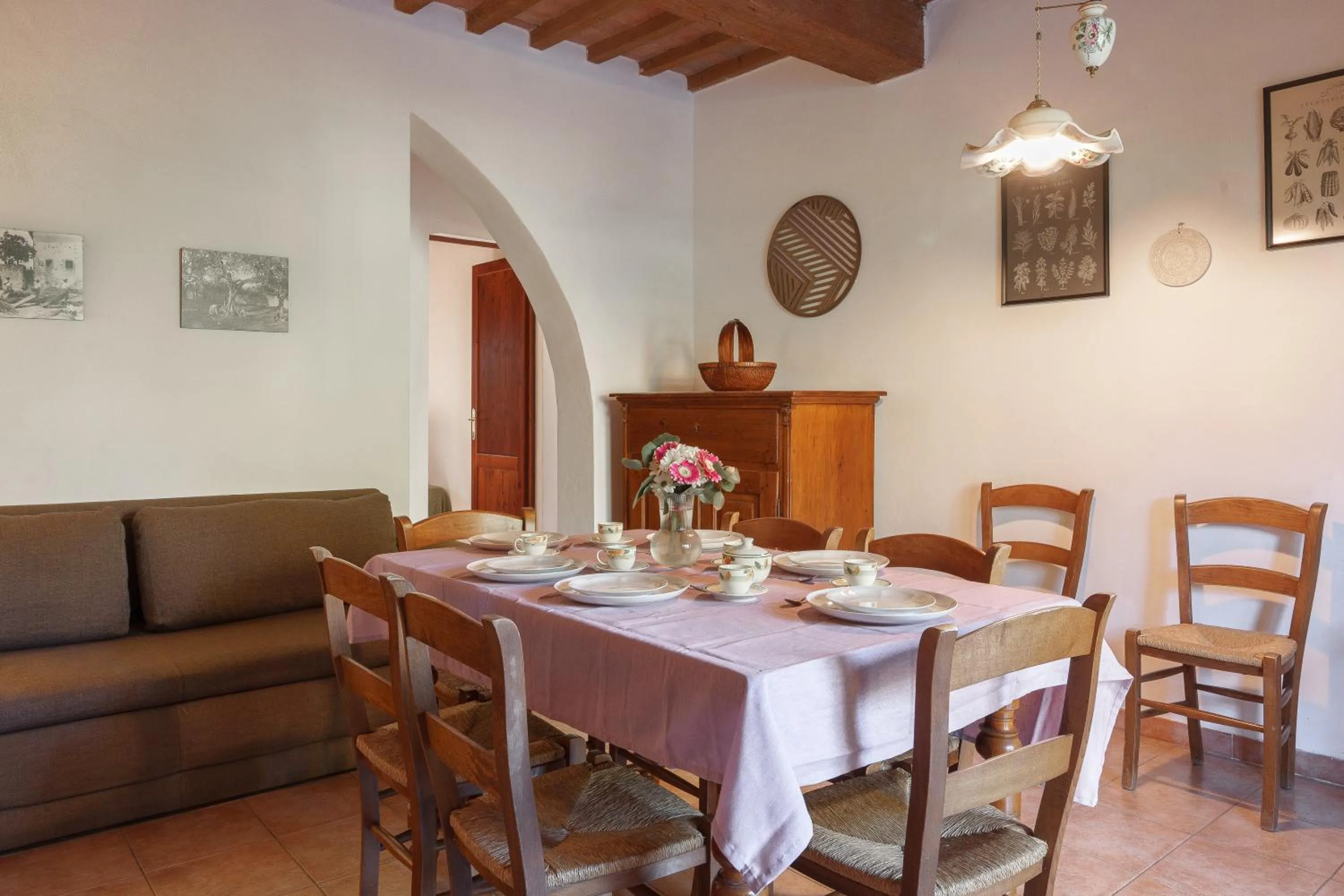 Living room in Agriturismo Le Pescine