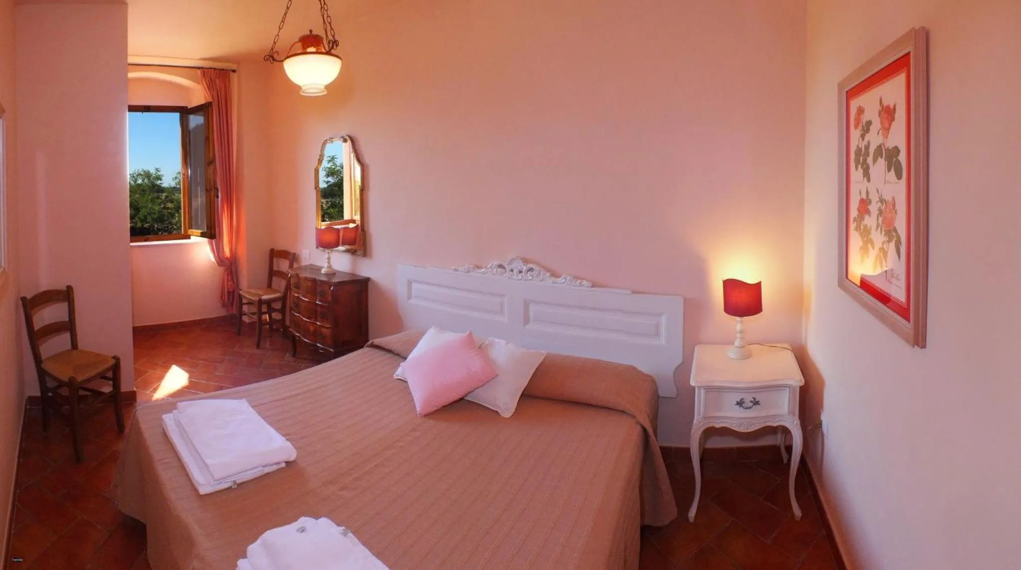 Bedroom, Bed in Agriturismo Le Pescine