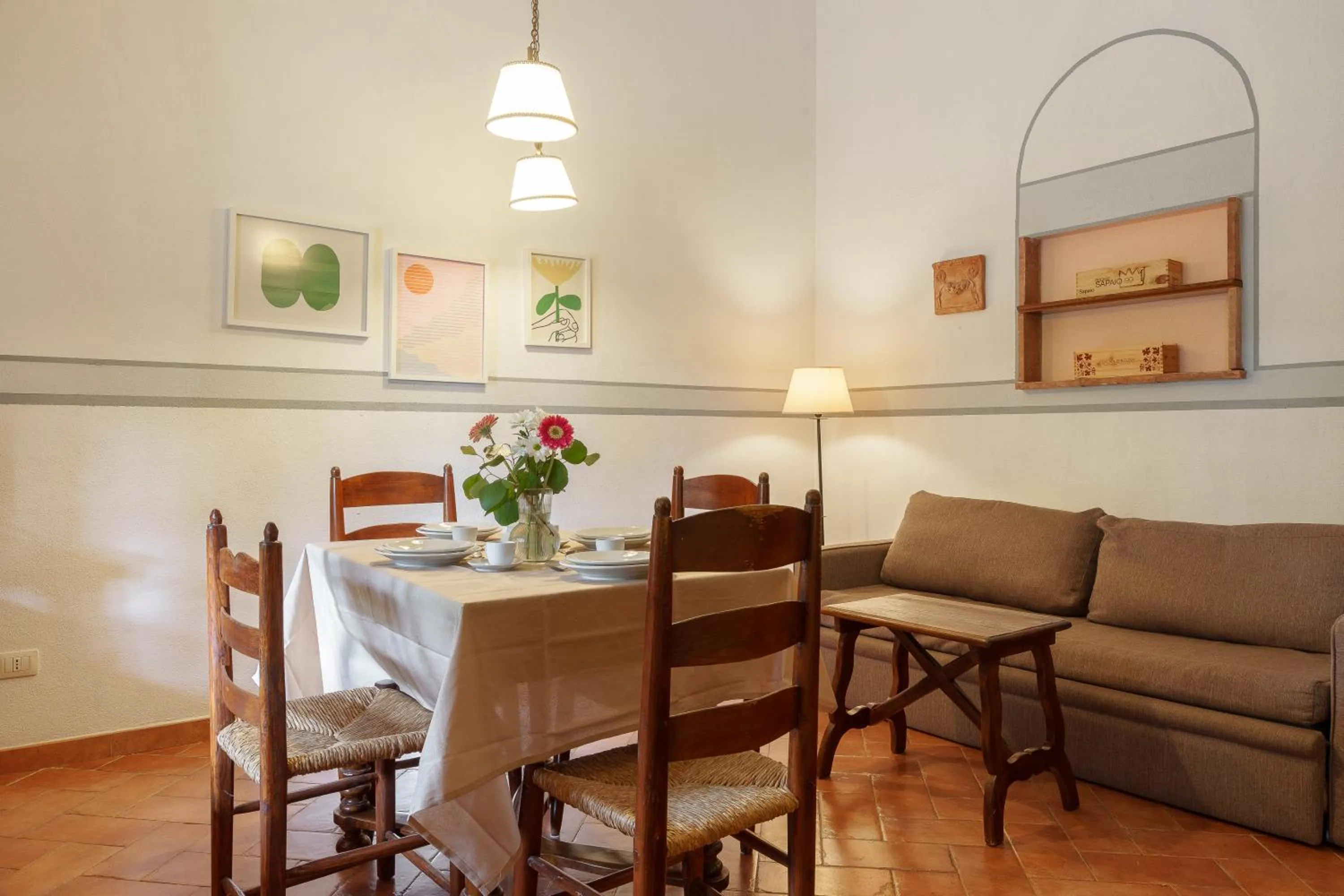 Living room in Agriturismo Le Pescine