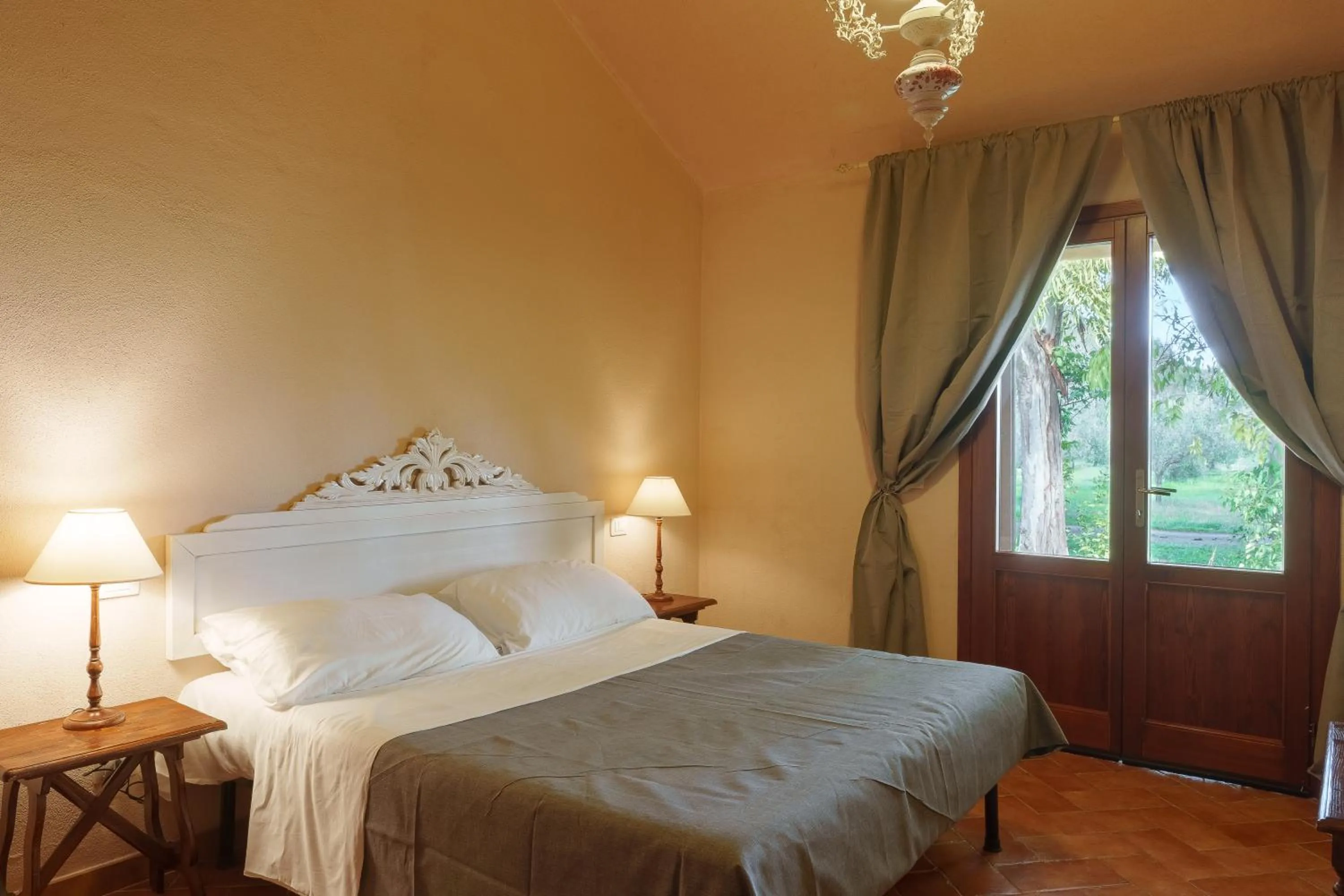 Bedroom, Bed in Agriturismo Le Pescine