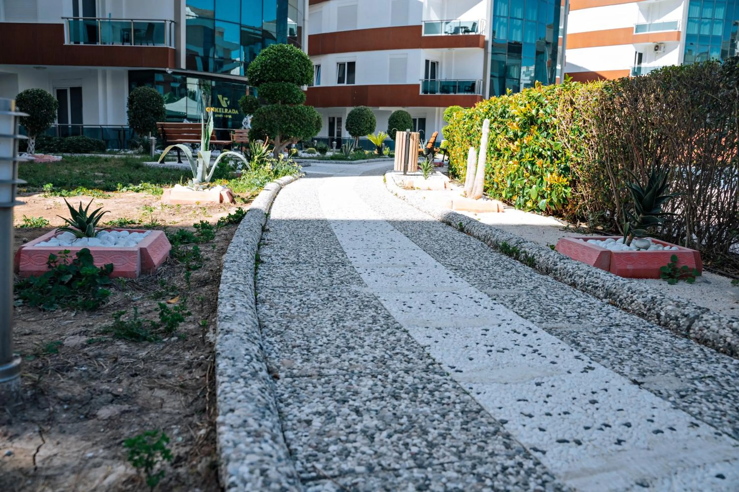 Garden in Onkel Rada Apart Hotel